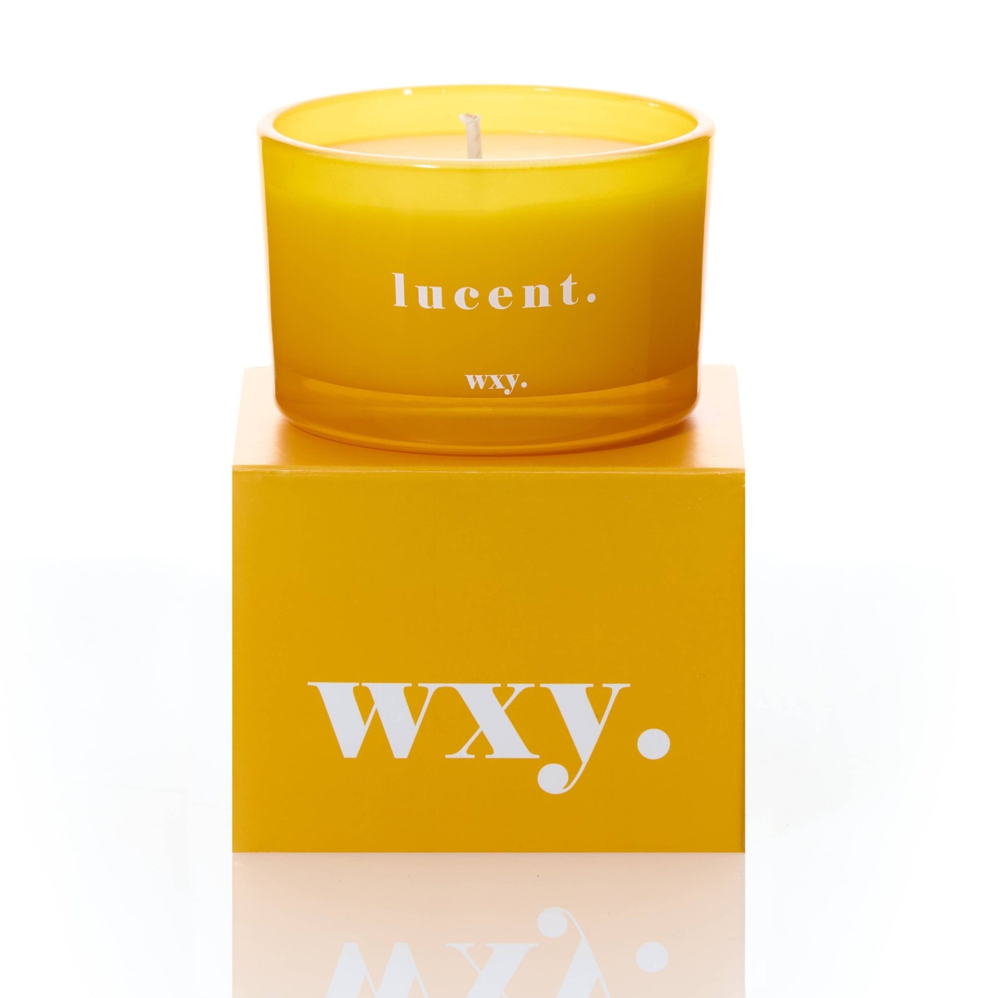 Lucent 3oz Candle - Sunshine + Cedar - wxy. Modern Love Store Glasgow