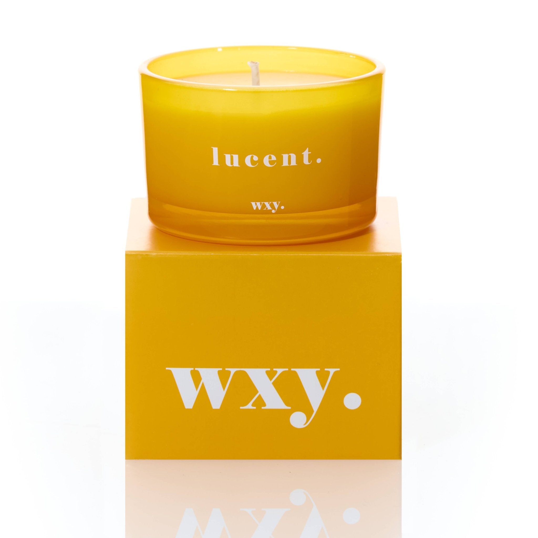 Lucent 3oz Candle - Sunshine + Cedar - wxy. Modern Love Store Glasgow