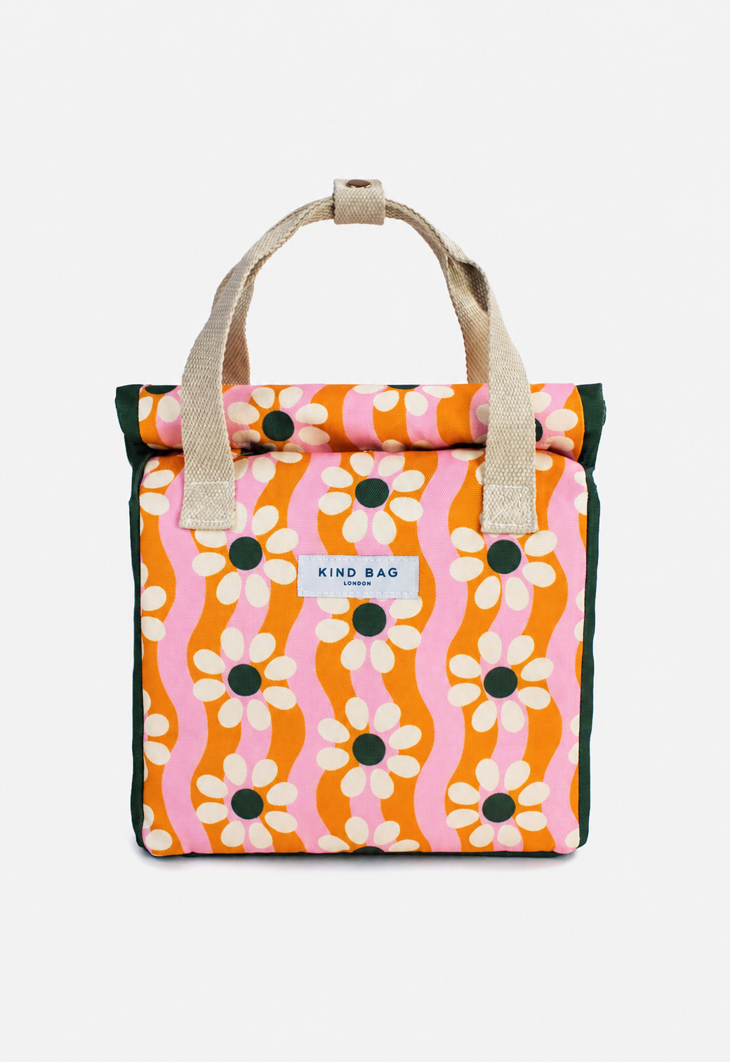 Kind Bag Wavy Daisy lunch bag