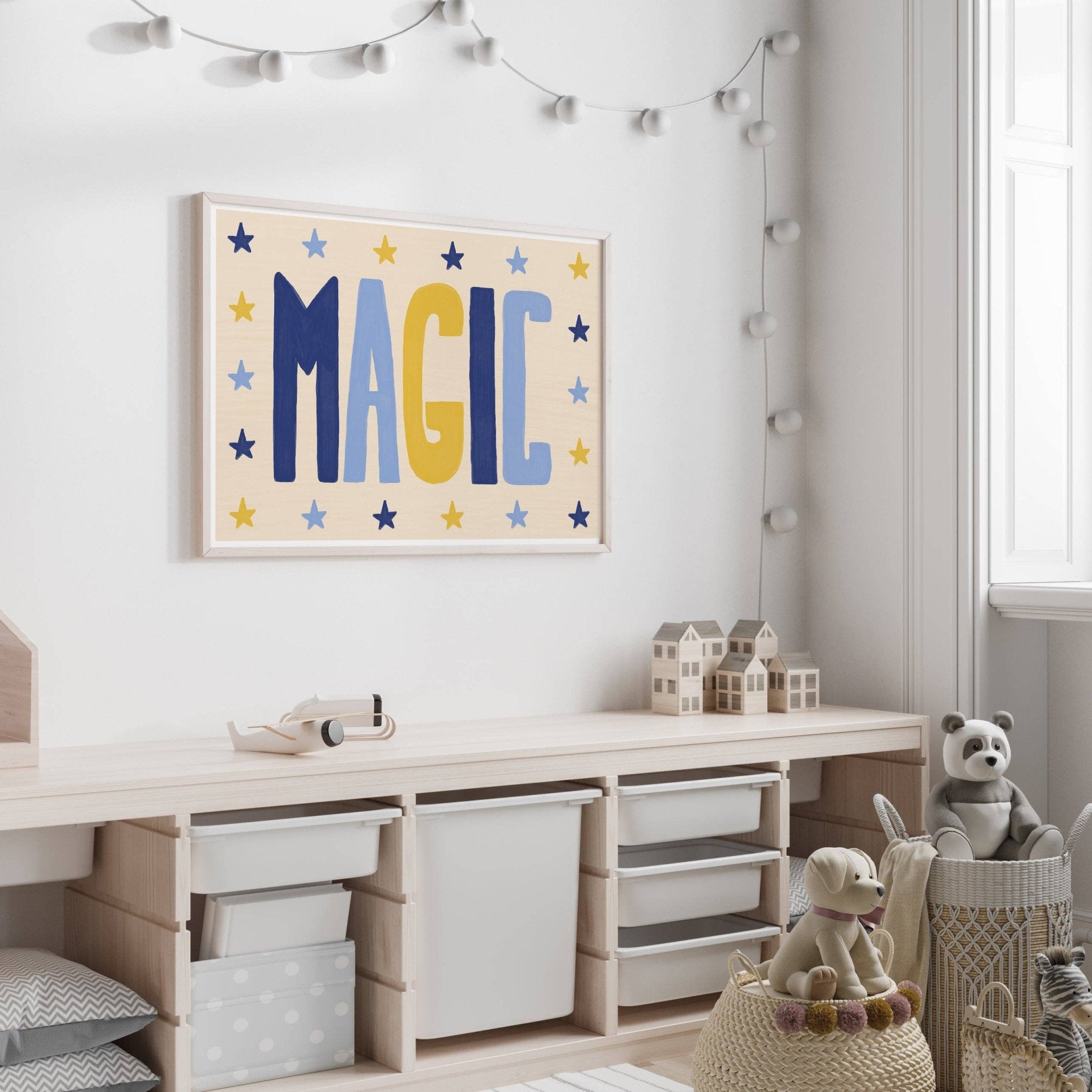 Magic Print: Pink and Green / Unframed - Lune Club Modern Love Store Glasgow