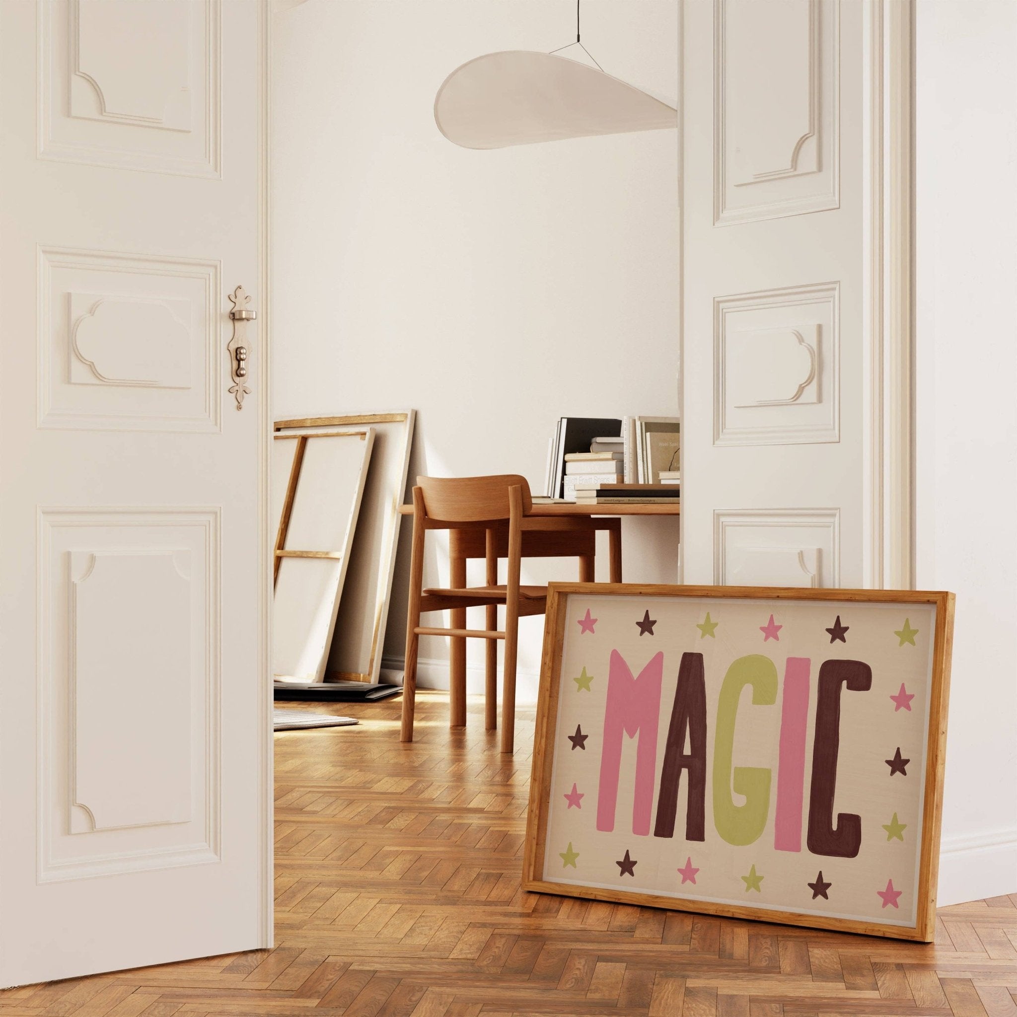 Magic Print: Pink and Green / Unframed - Lune Club Modern Love Store Glasgow