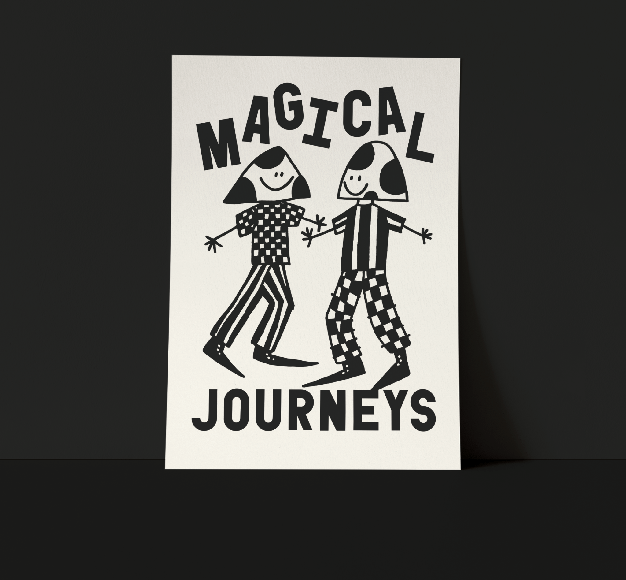 Magical Journeys Mono Print - SANDERS DE ROEPER Modern Love Store Glasgow