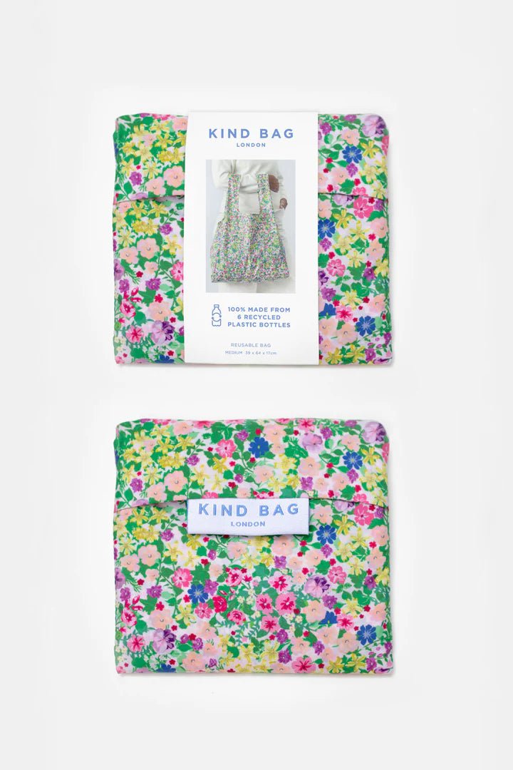Meadow Flowers | Medium Reusable Bag - bag Kind Bag Modern Love Store Glasgow