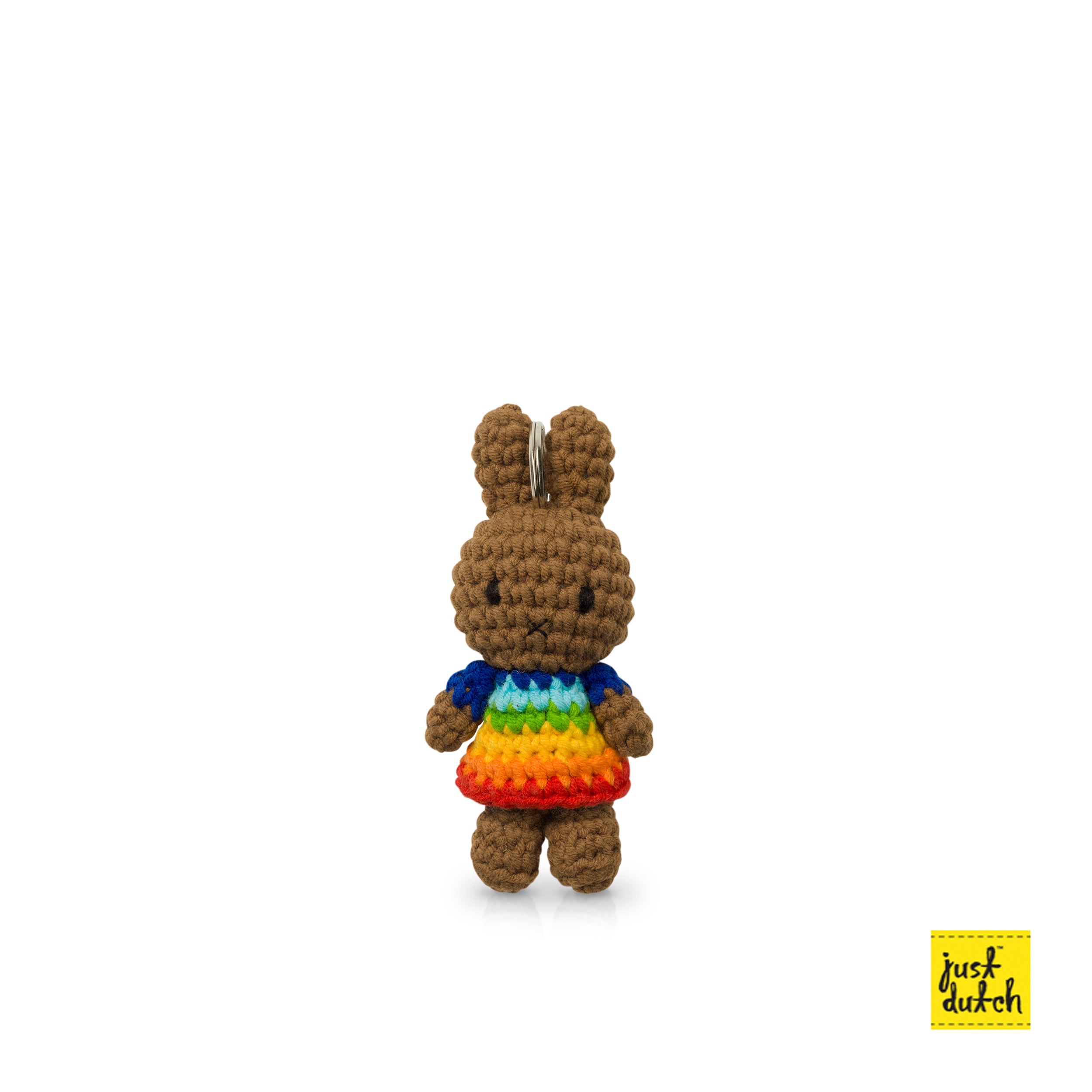 Just Dutch Melanie Handmade Keyring – Rainbow