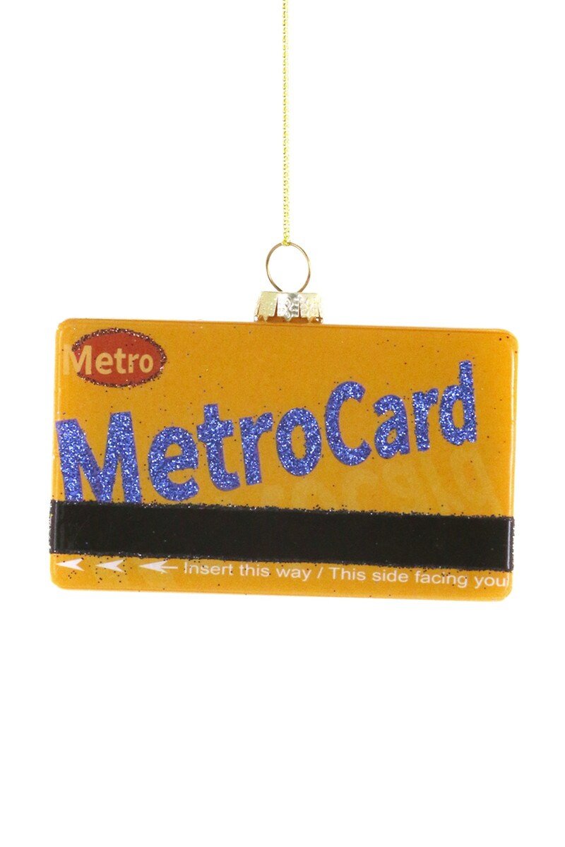 Metro Card Christmas Bauble - Christmas Decoration Modern Love Store Glasgow Modern Love Store Glasgow