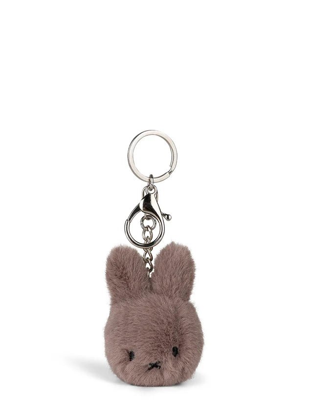 Miffy Fuzzy Keyring - Taupe - Miffy by S - c Brands Modern Love Store Glasgow
