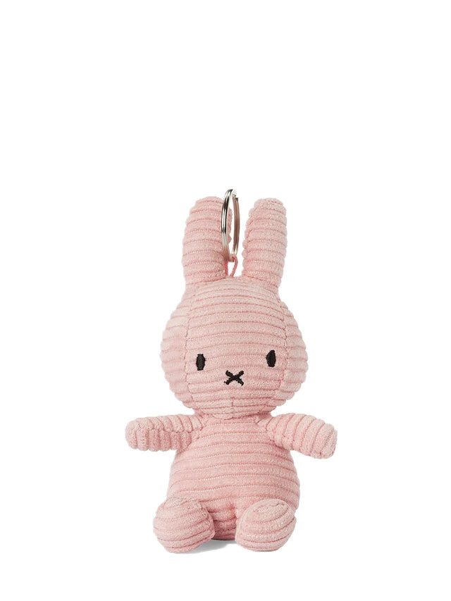 Miffy Keyring Pink Corduroy - Miffy by S - c Brands Modern Love Store Glasgow