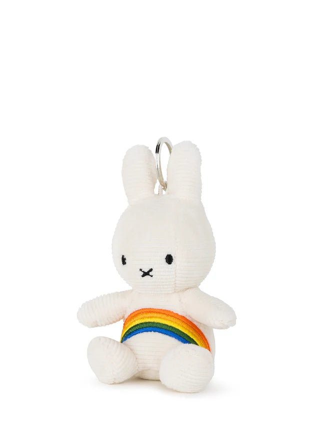 Miffy Keyring Rainbow Corduroy - Miffy by S - c Brands Modern Love Store Glasgow