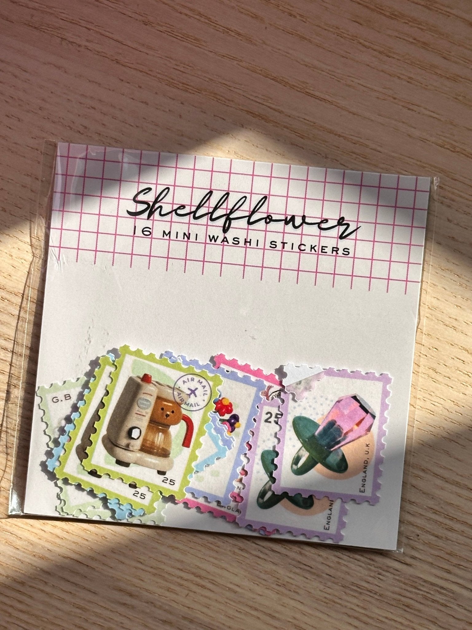 Millennial Washi Flake Stickers - Shellflower Modern Love Store Glasgow
