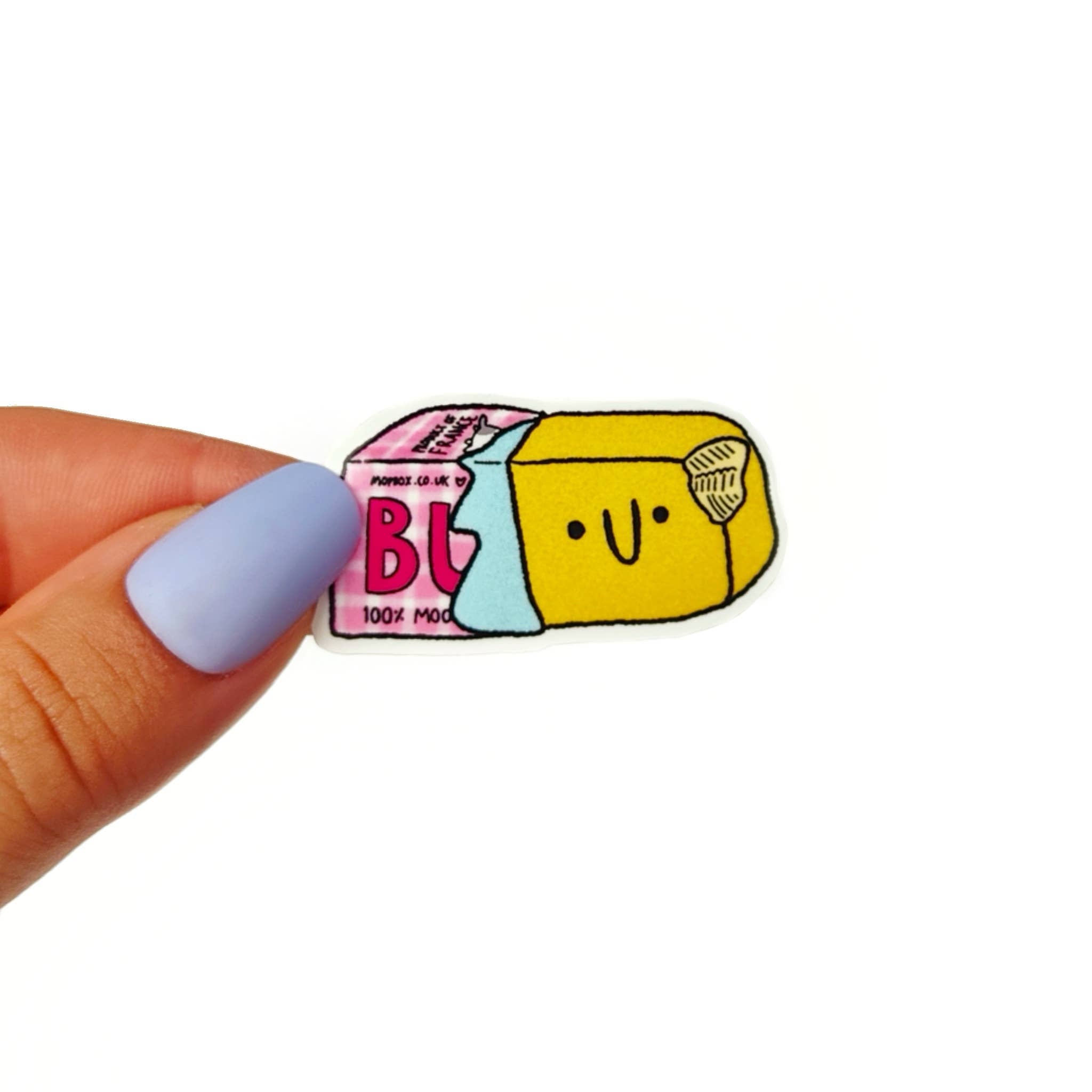 French Butter - Cute Vinyl Sticker stationery 