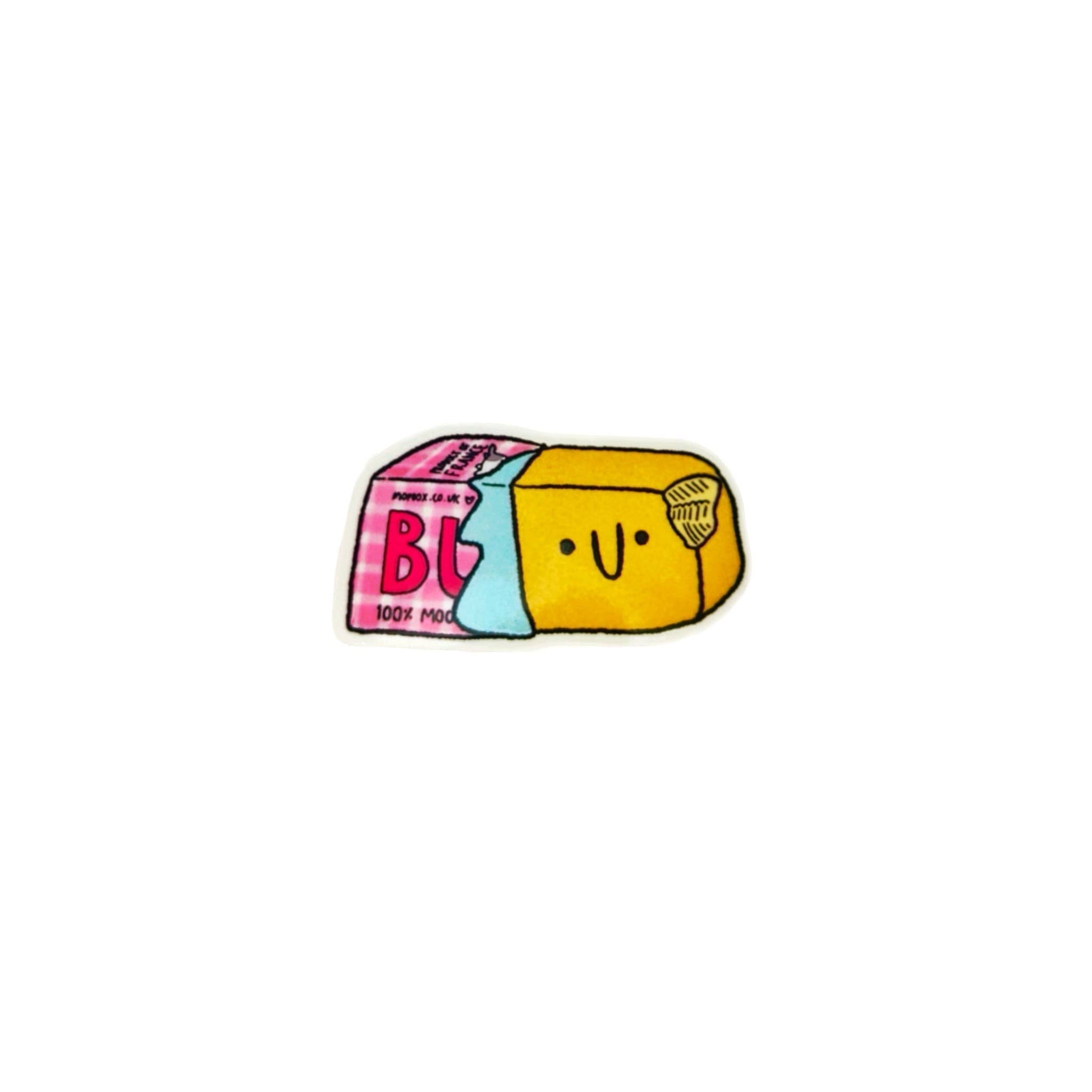 French Butter - Cute Vinyl Sticker stationery 