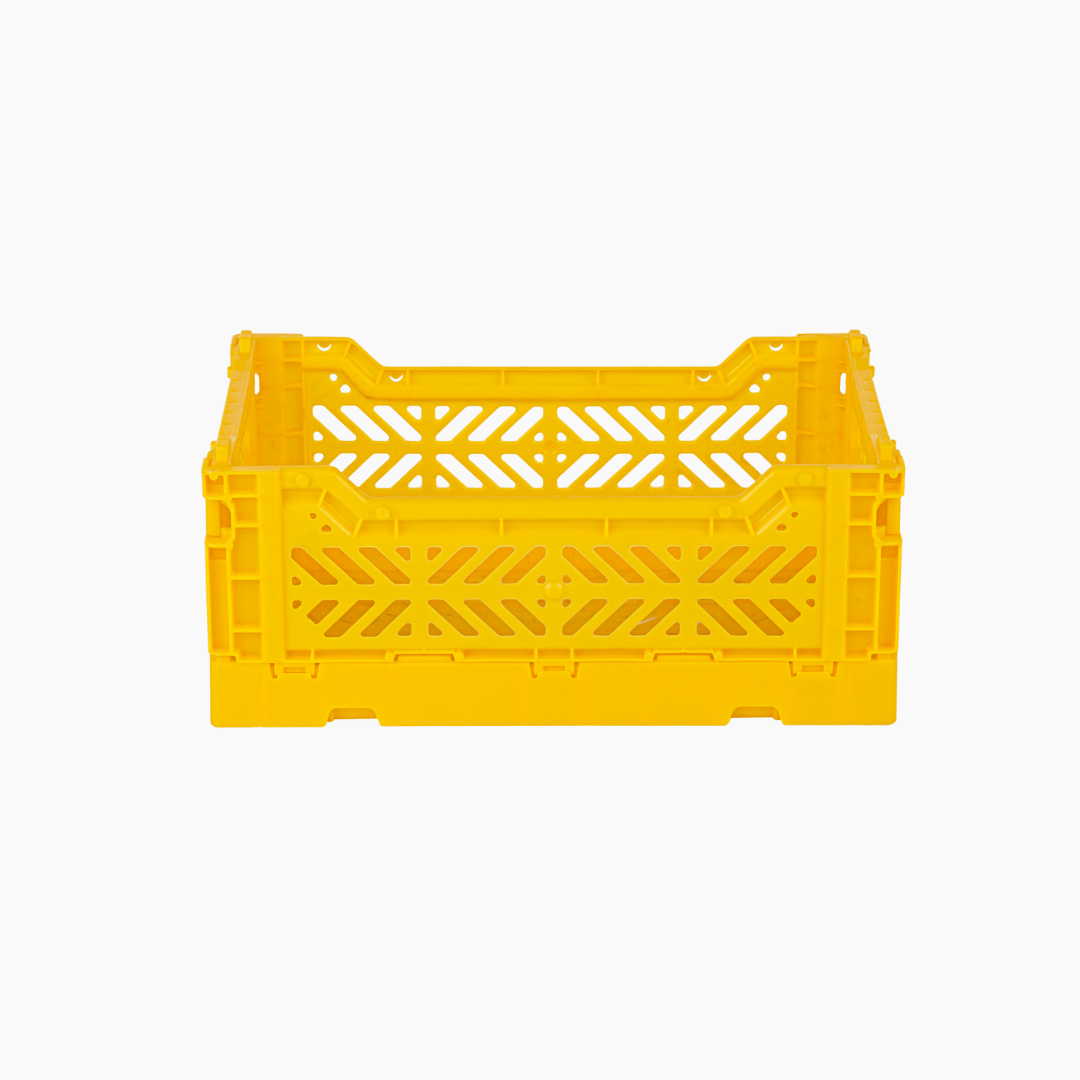 Mini Crate Yellow - Aykasa Modern Love Store Glasgow