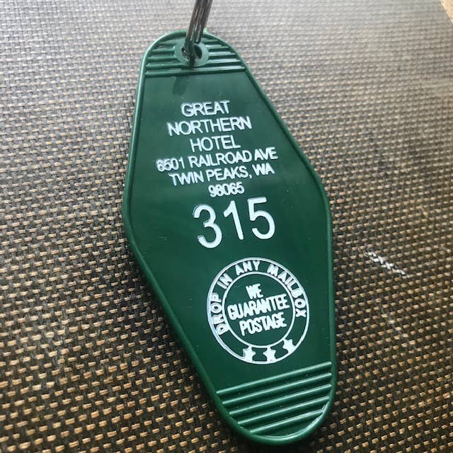 Motel Key Fob - Great Northern Hotel - The 3 Sisters Design Co. Modern Love Store Glasgow