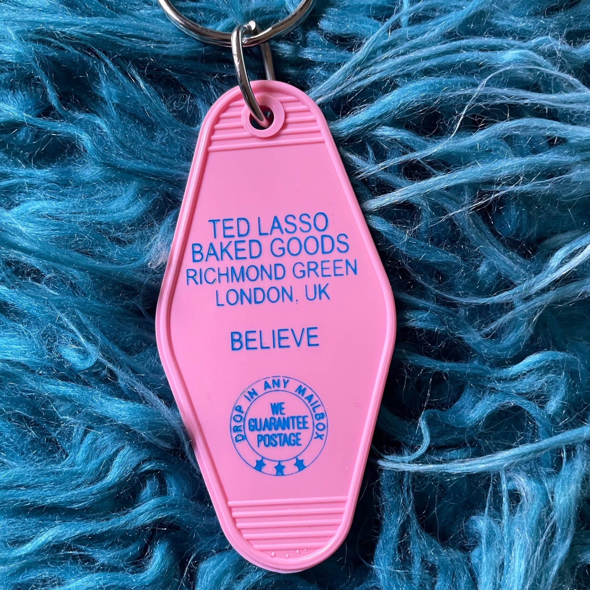 Motel Key Fob - Ted Lasso Baked Goods (Ted Lasso) - The 3 Sisters Design Co. Modern Love Store Glasgow