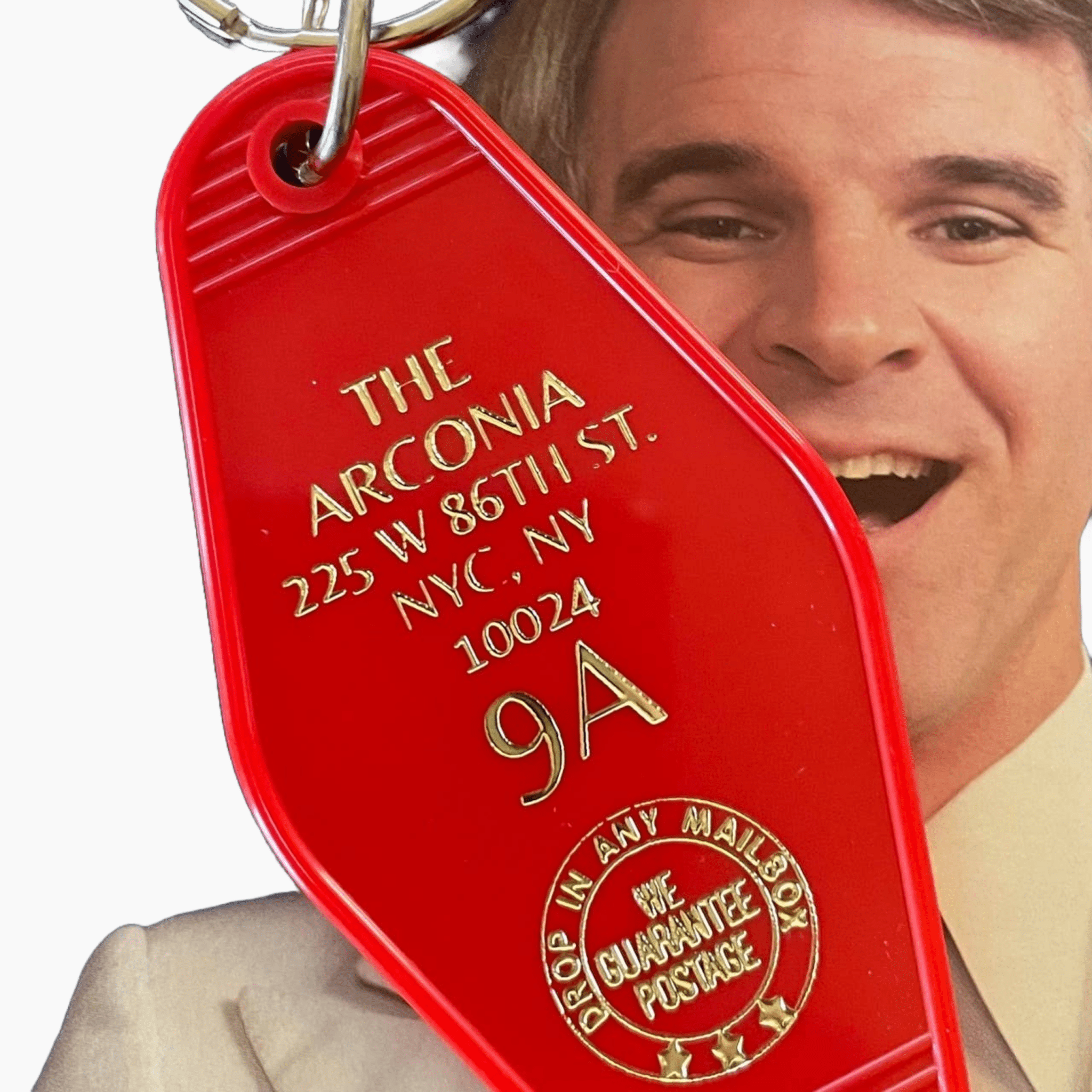 Motel Key Fob - The Arconia Only Murders in the Building - The 3 Sisters Design Co. Modern Love Store Glasgow