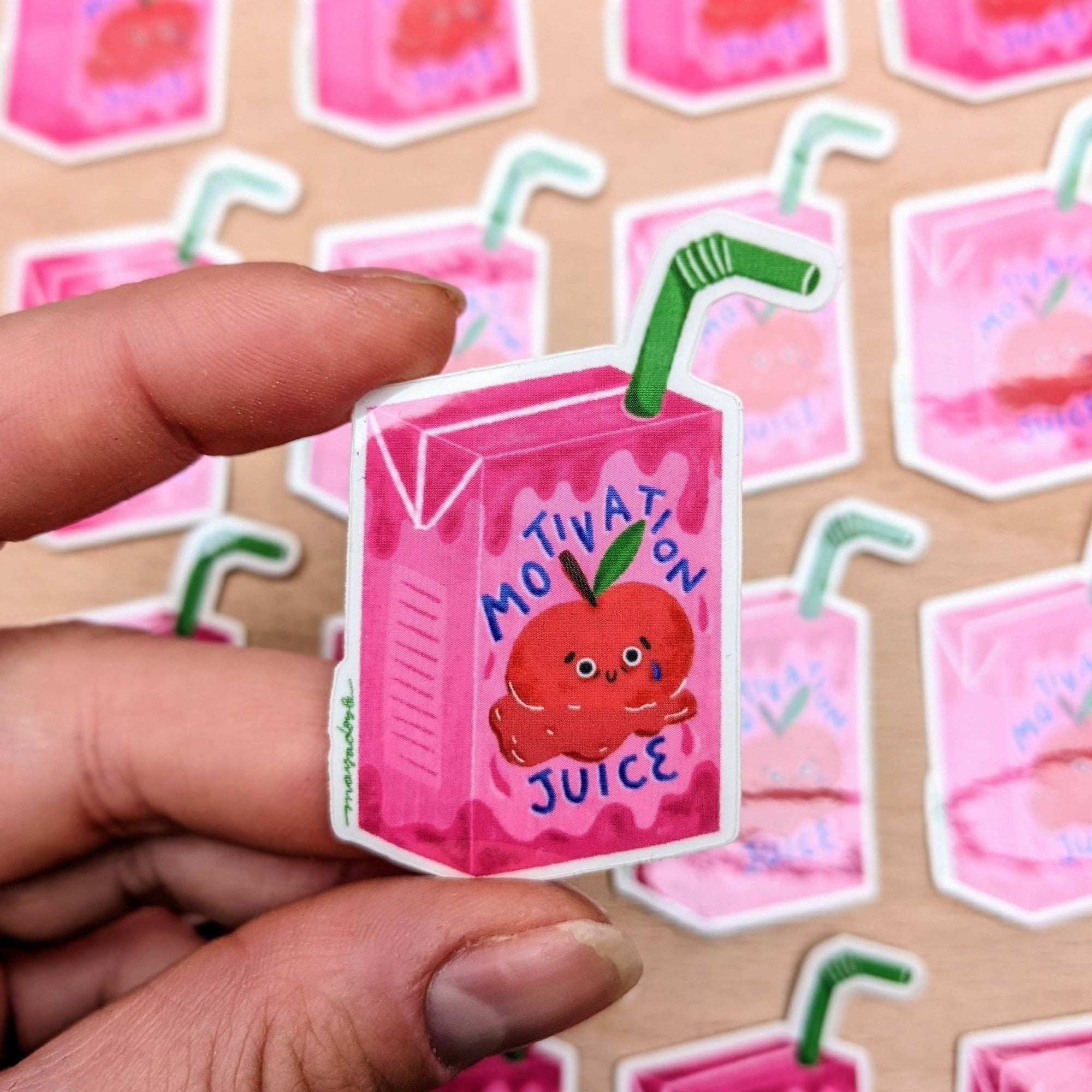 Motivation Juice Sticker - Mimo Modern Love Store Glasgow