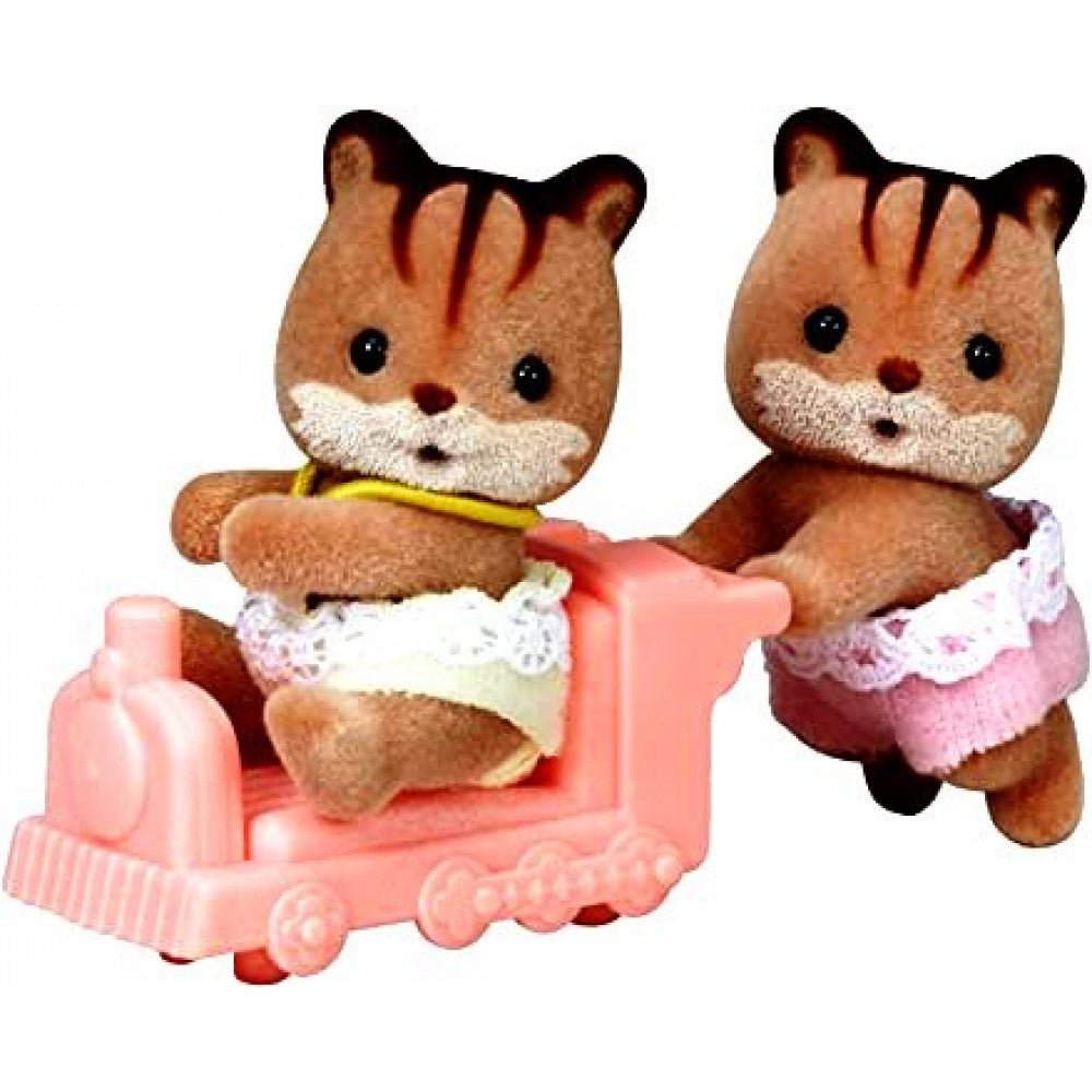 Sylvanian Families Walnut Squirrel Twins kids 