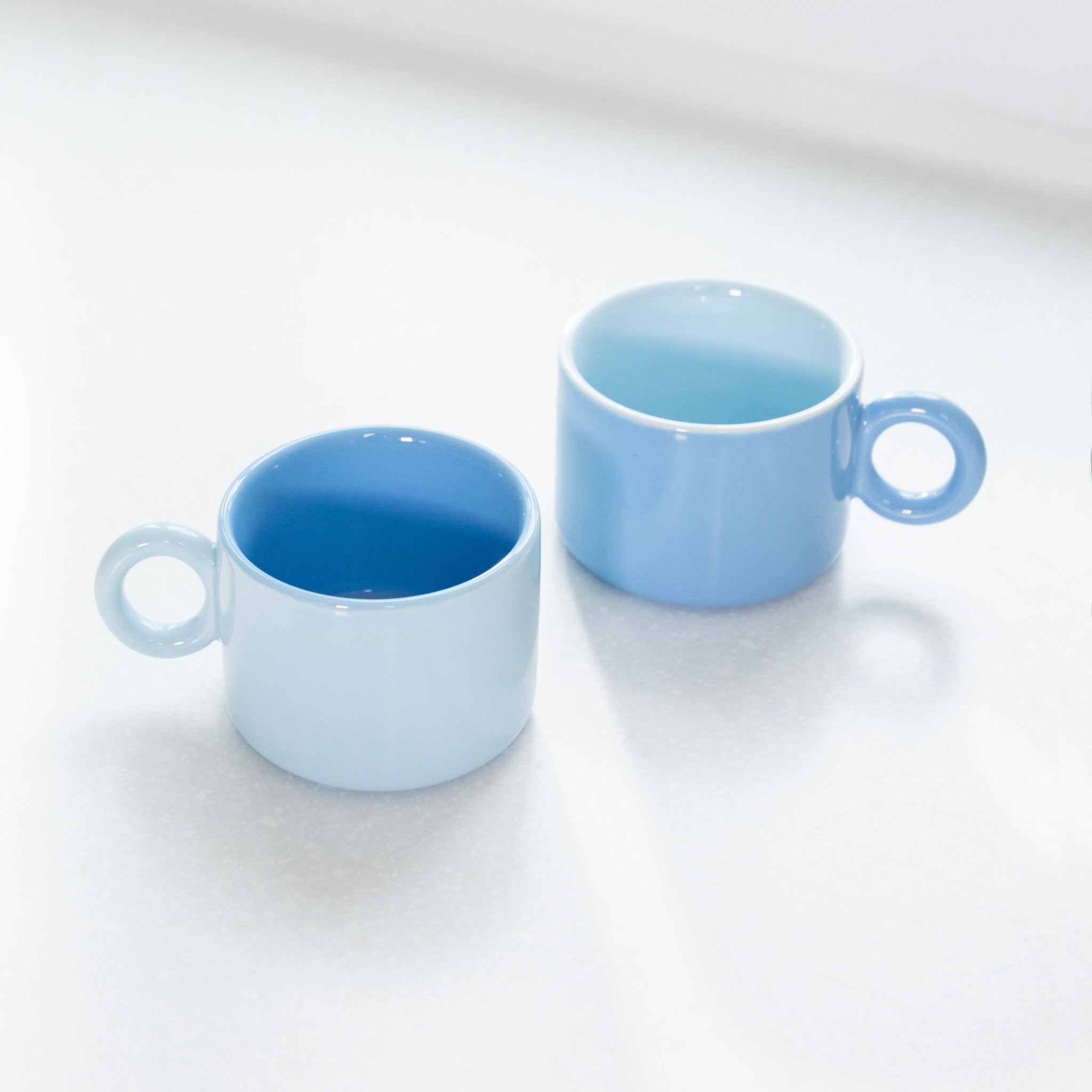 Mug Chiquito Blue Set of 2 - &K Amsterdam Modern Love Store Glasgow