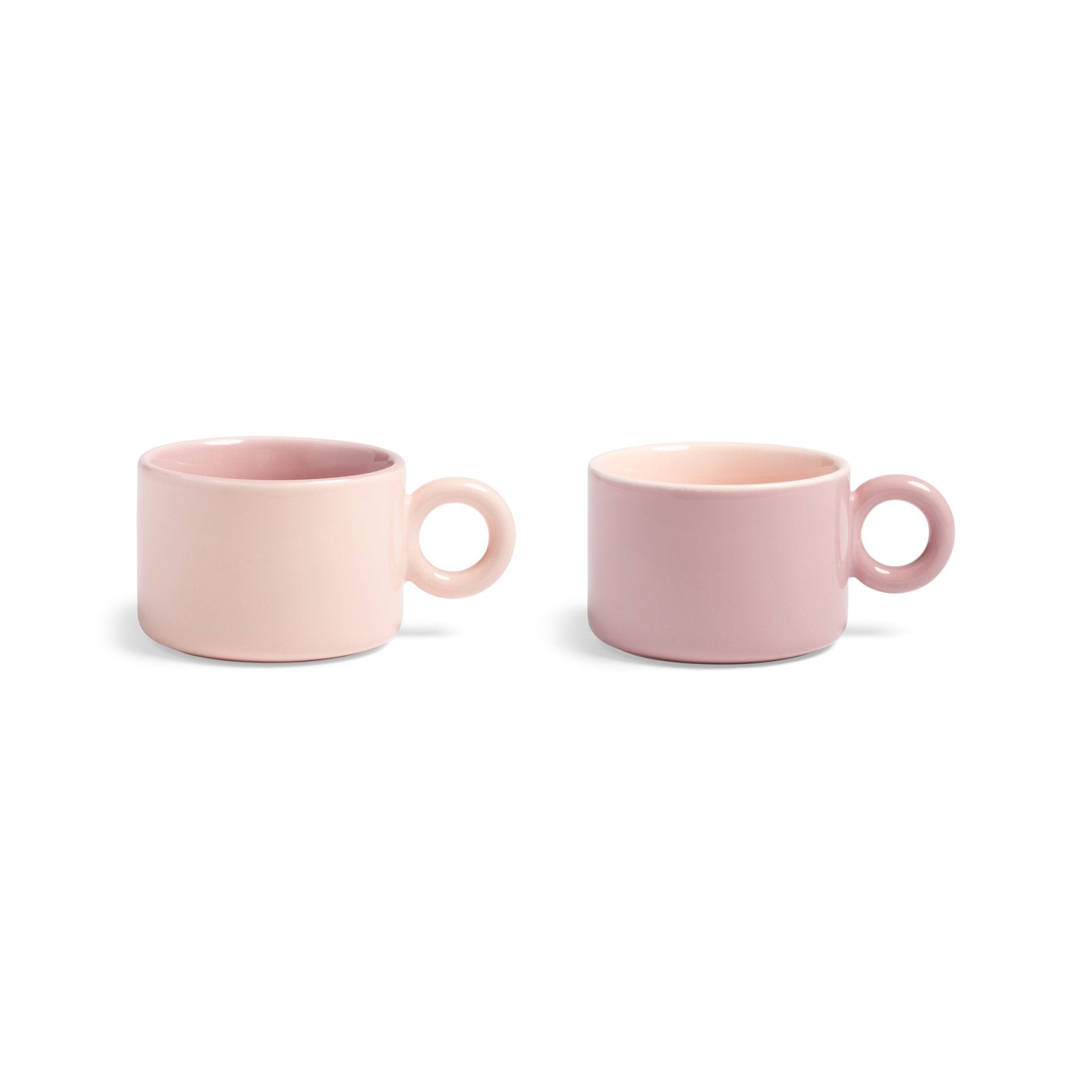 Mug Chiquito Pink Set of 2 - &K Amsterdam Modern Love Store Glasgow