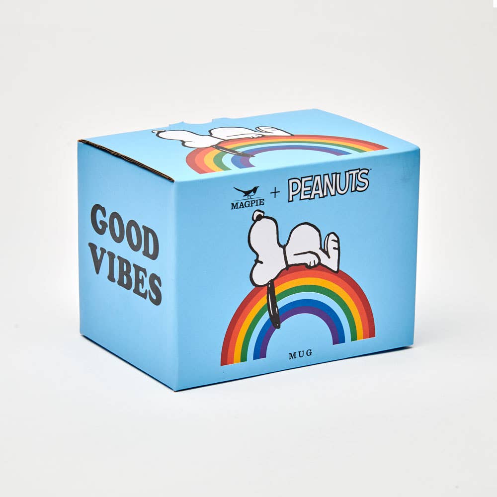 Peanuts Good Vibes Mug - mug Magpie Modern Love Store Glasgow