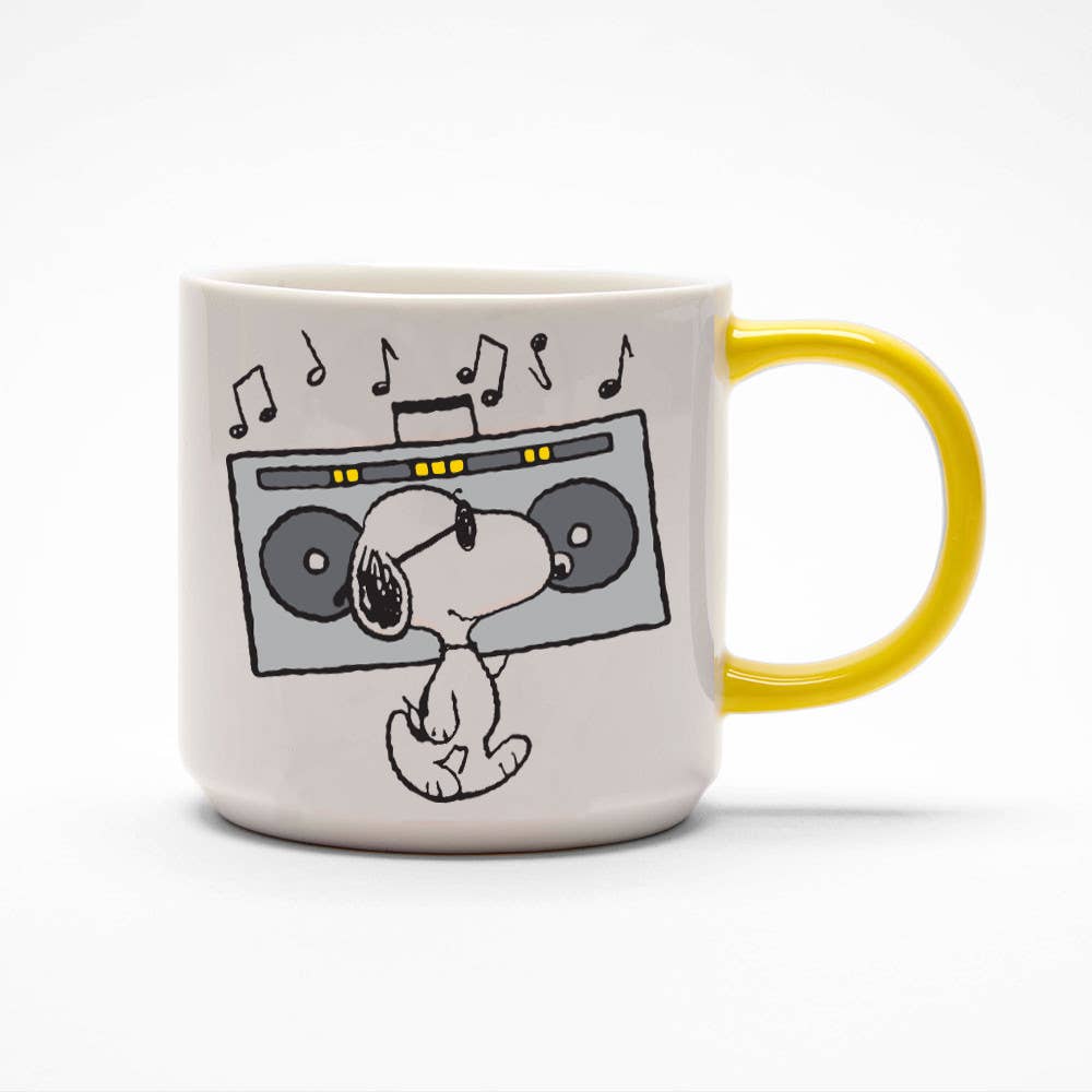Peanuts Music is Life Mug - mug Magpie Modern Love Store Glasgow