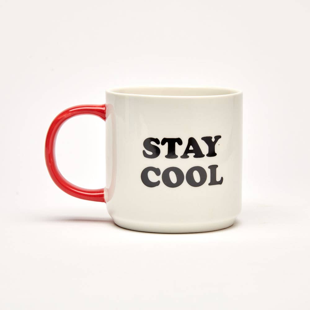 Peanuts Stay Cool Mug - mug Magpie Modern Love Store Glasgow