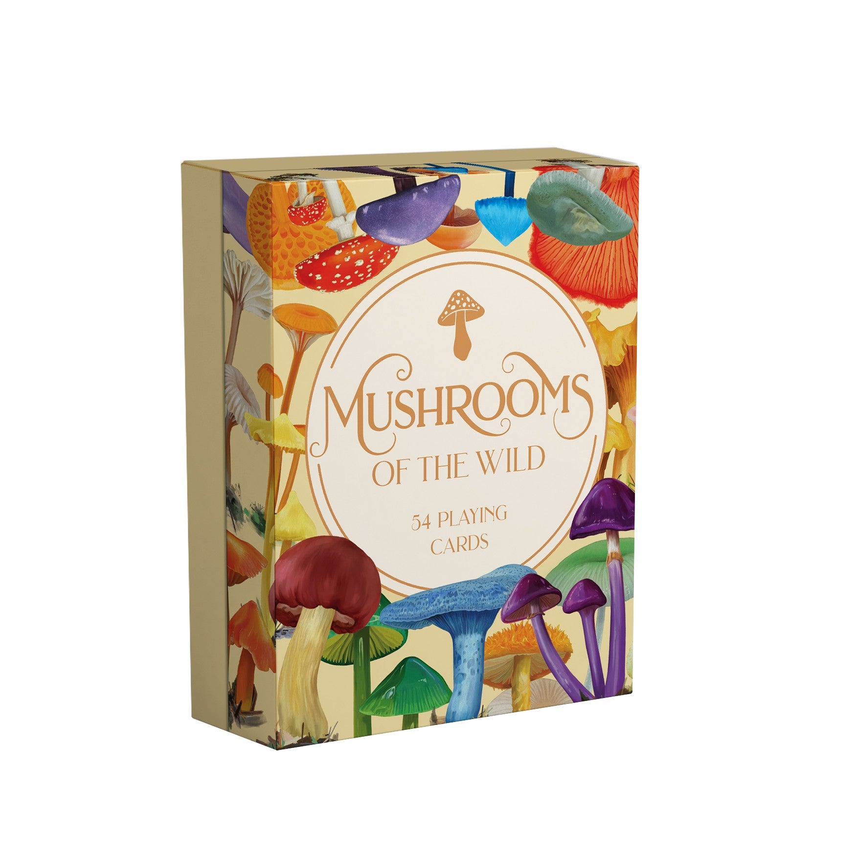 Mushrooms of the Wild - 54 playing cards