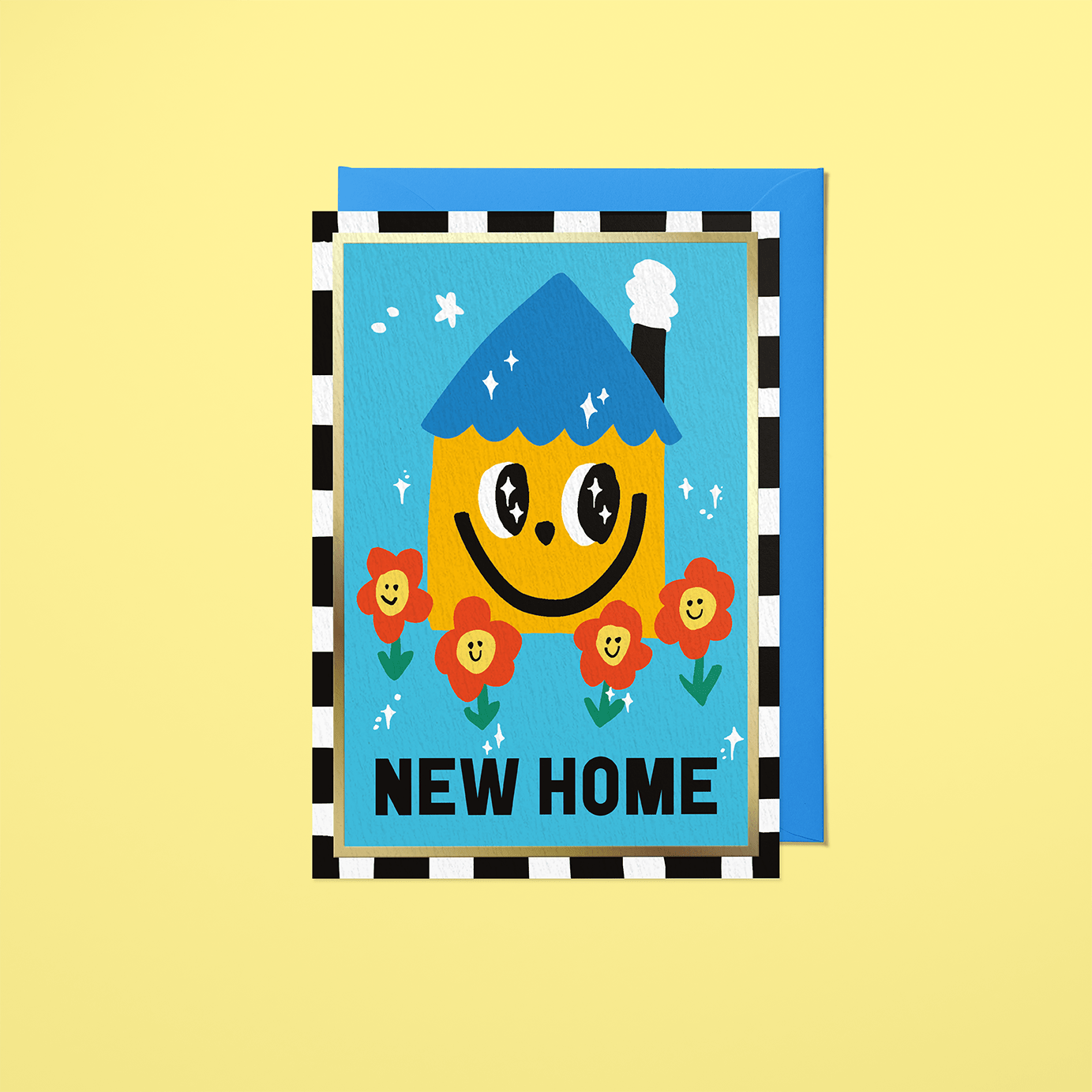 New Home Foil Card - SANDERS DE ROEPER Modern Love Store Glasgow