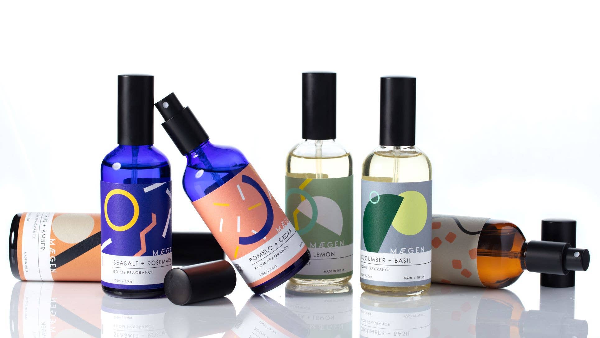 NEW! Room Fragrance - Green Tea + Lemon - MÆGEN Modern Love Store Glasgow