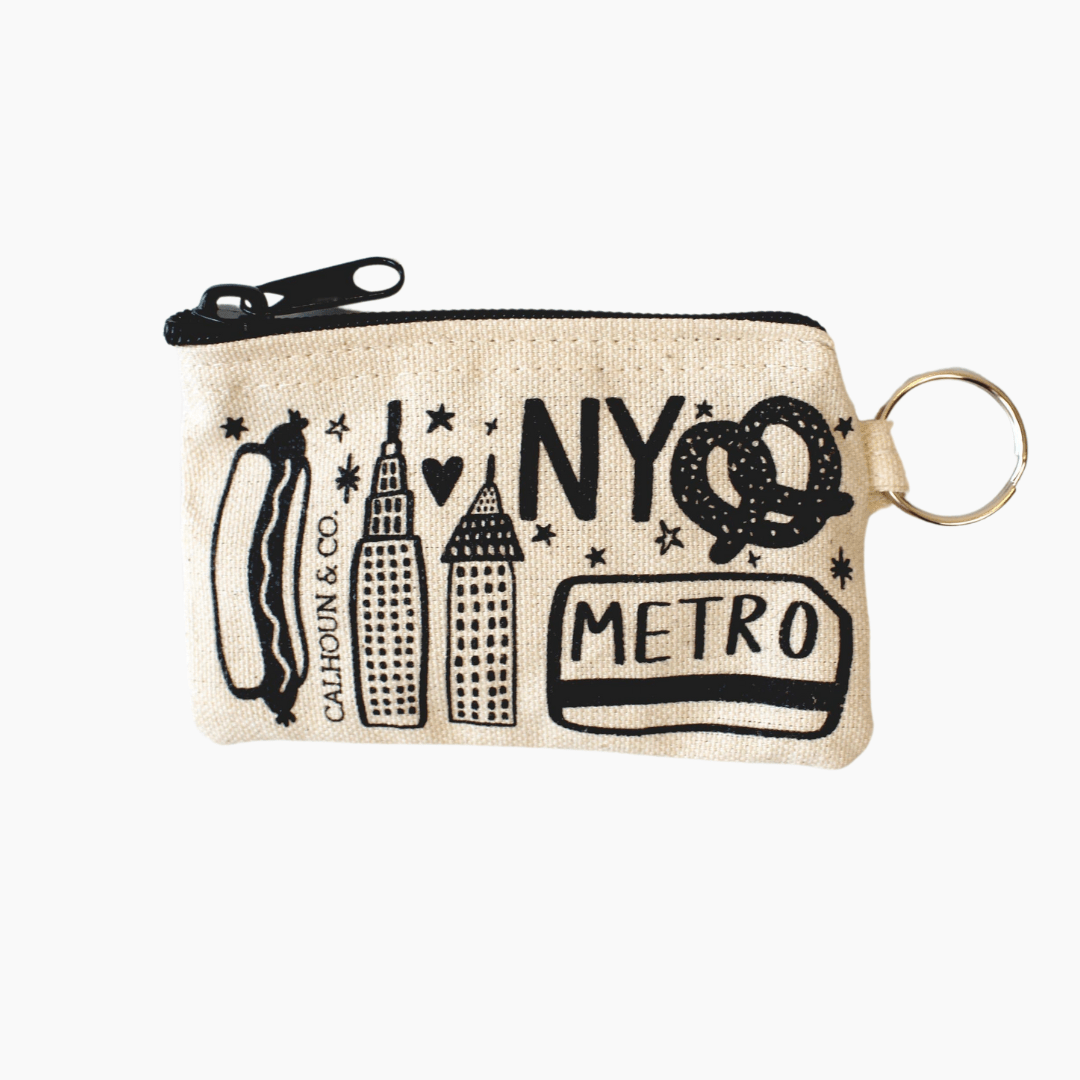 New York Purse Card Pouch - Calhoun & Co. Modern Love Store Glasgow