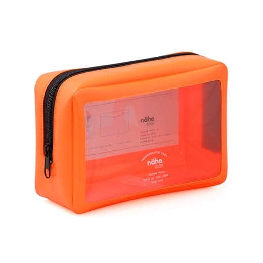 Hightide Neon Nahe Packing Pouch (S): Orange stationery 