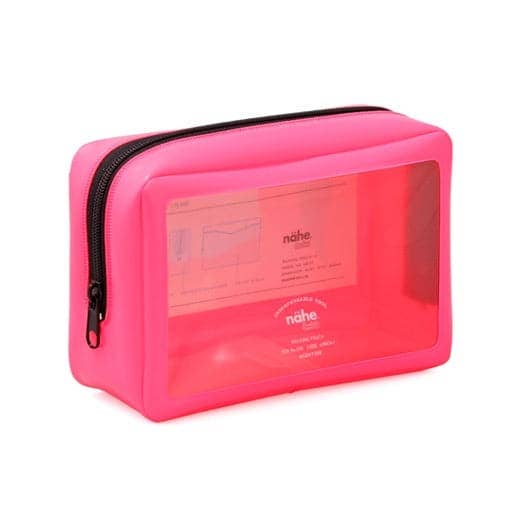 Hightide Neon Nahe Packing Pouch (S): Pink stationery 