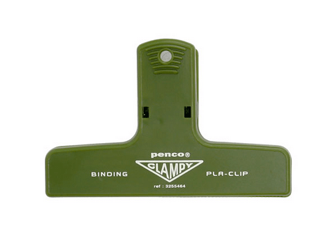 Hightide Penco Clampy Pla - Clip: Green stationery 
