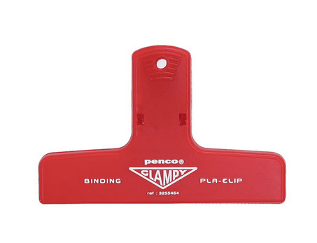 Hightide Penco Clampy Pla - Clip: Red stationery 