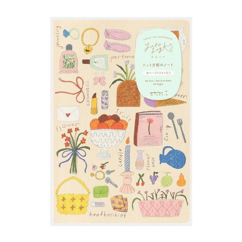 Midori Yuru Log Notebook - My Life - notebook Midori Modern Love Store Glasgow