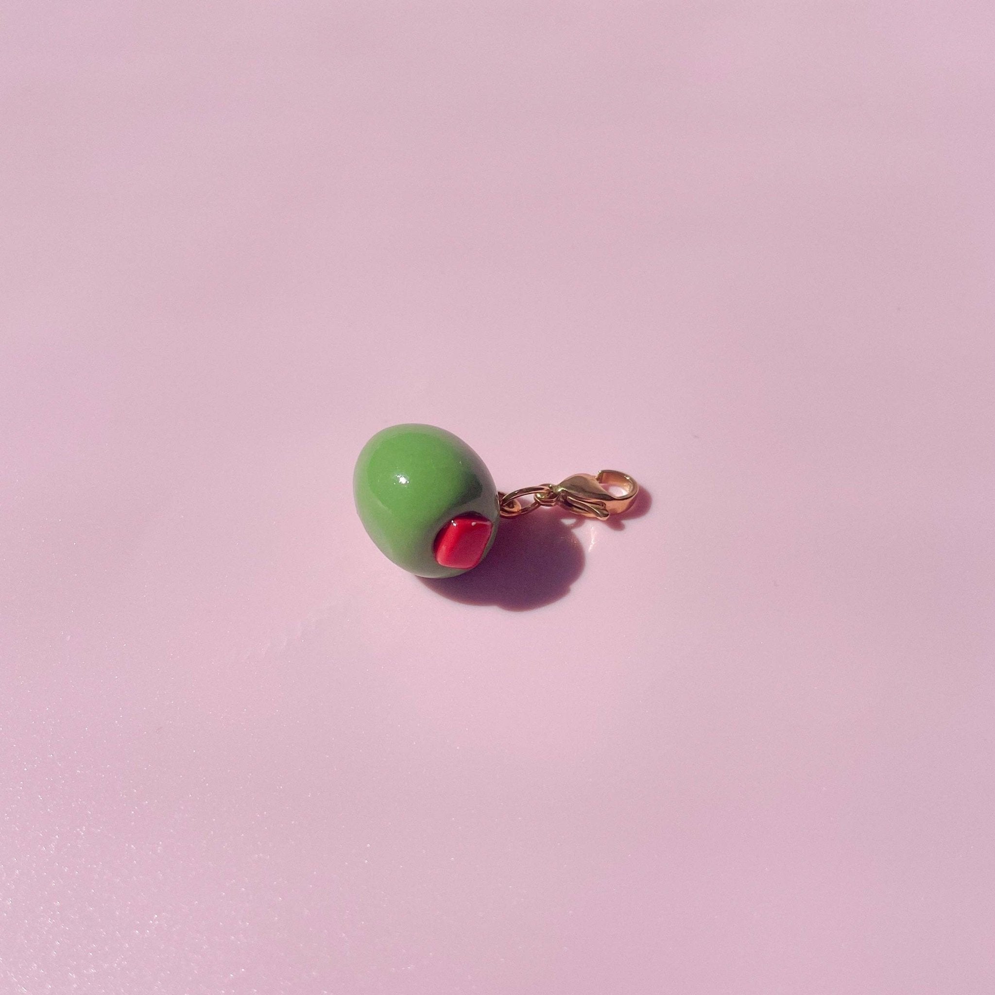 Olive Bag Charm - Bold Blossom Shop Modern Love Store Glasgow