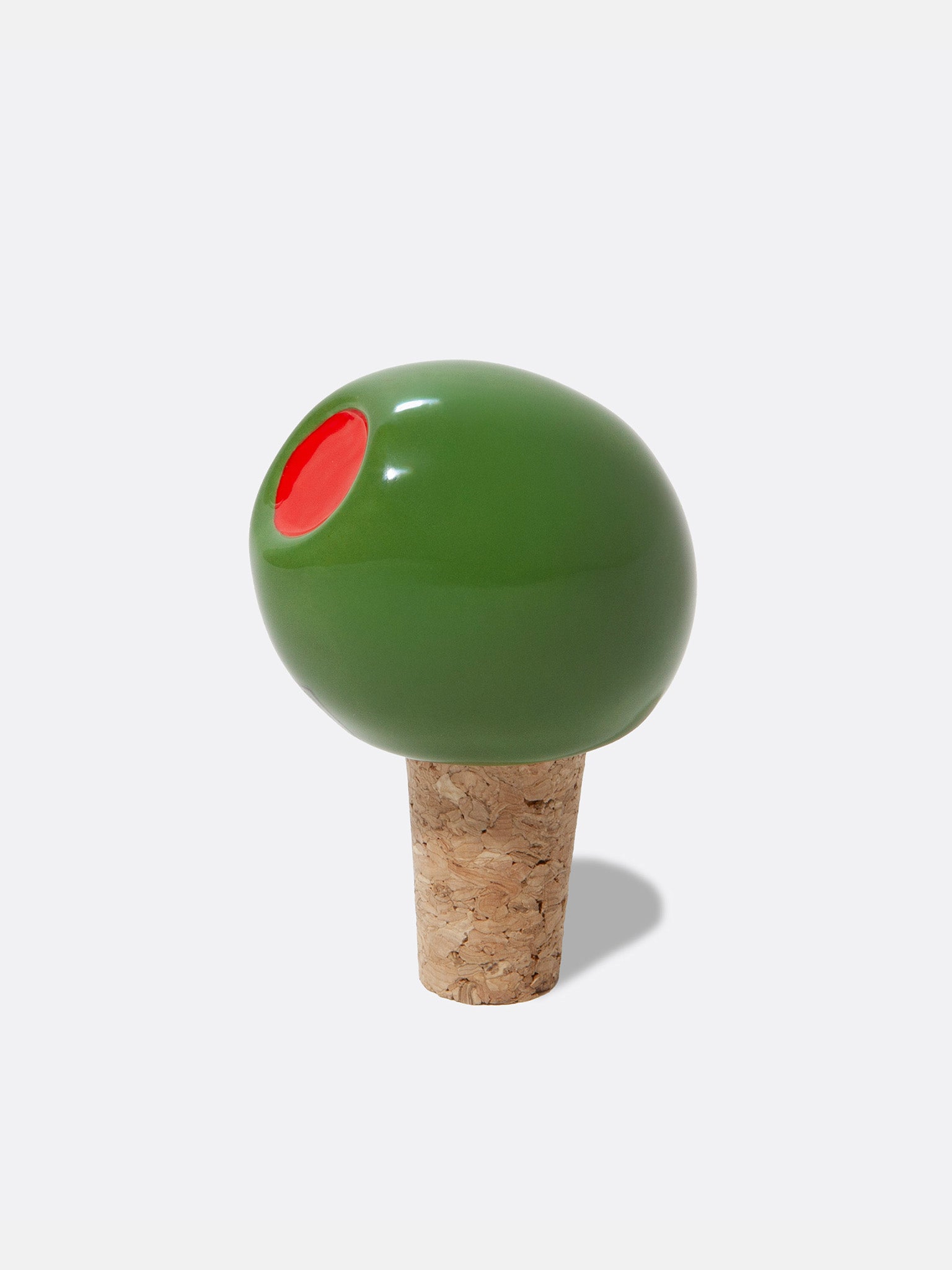 Olive Bottle Stopper - Bottle Stopper Doiy Design Modern Love Store Glasgow