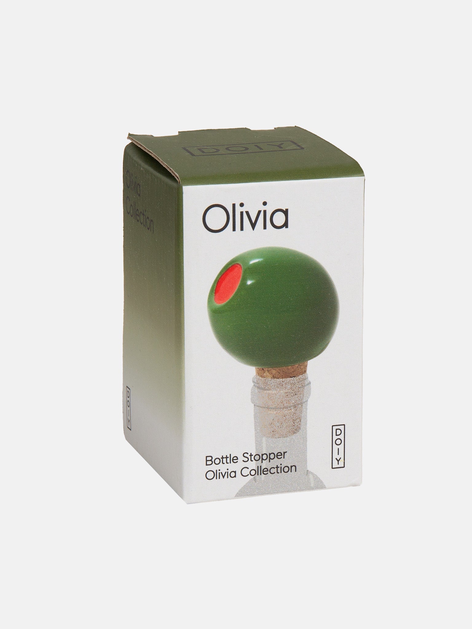 Olive Bottle Stopper - Bottle Stopper Doiy Design Modern Love Store Glasgow