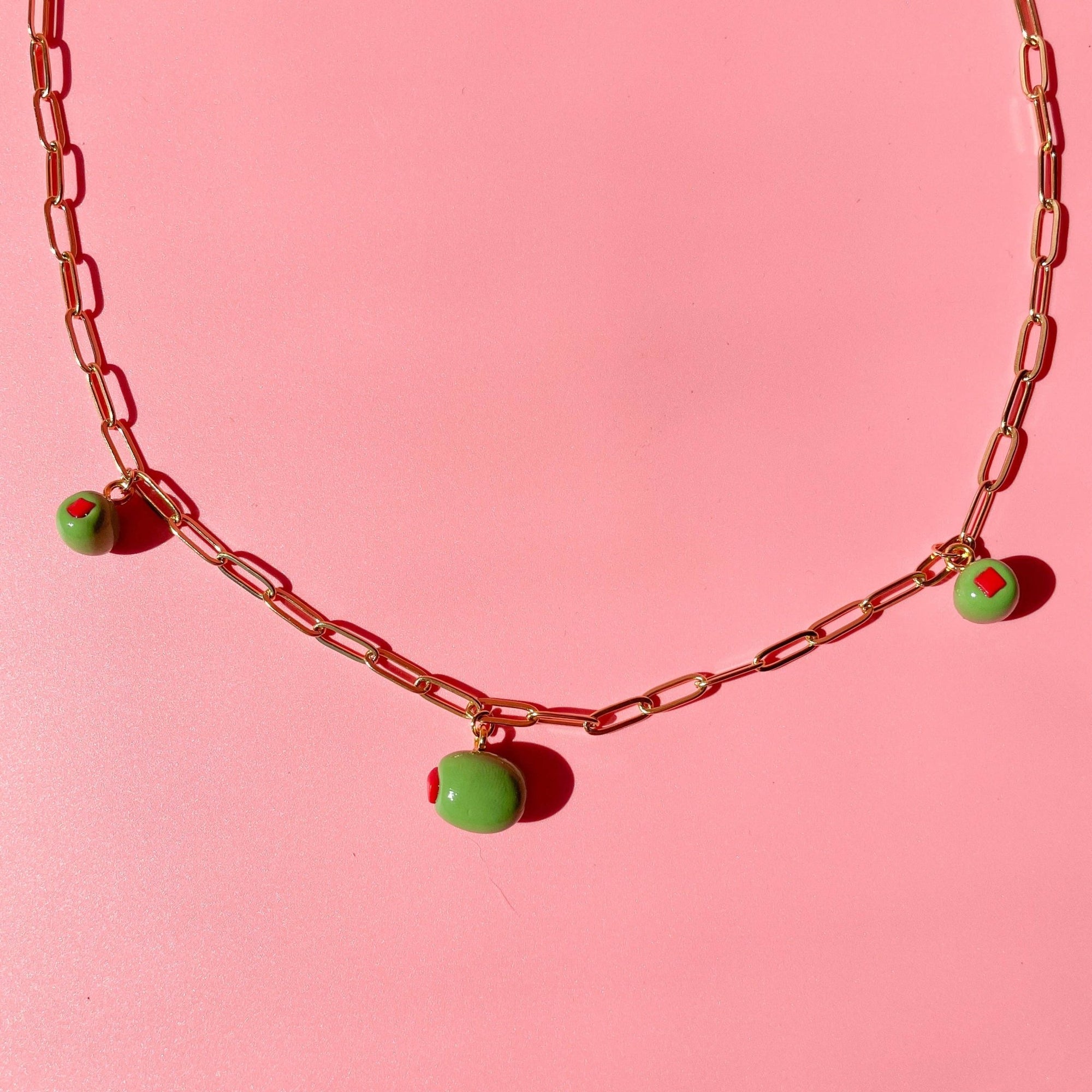 Olive Necklace - Bold Blossom Shop Modern Love Store Glasgow