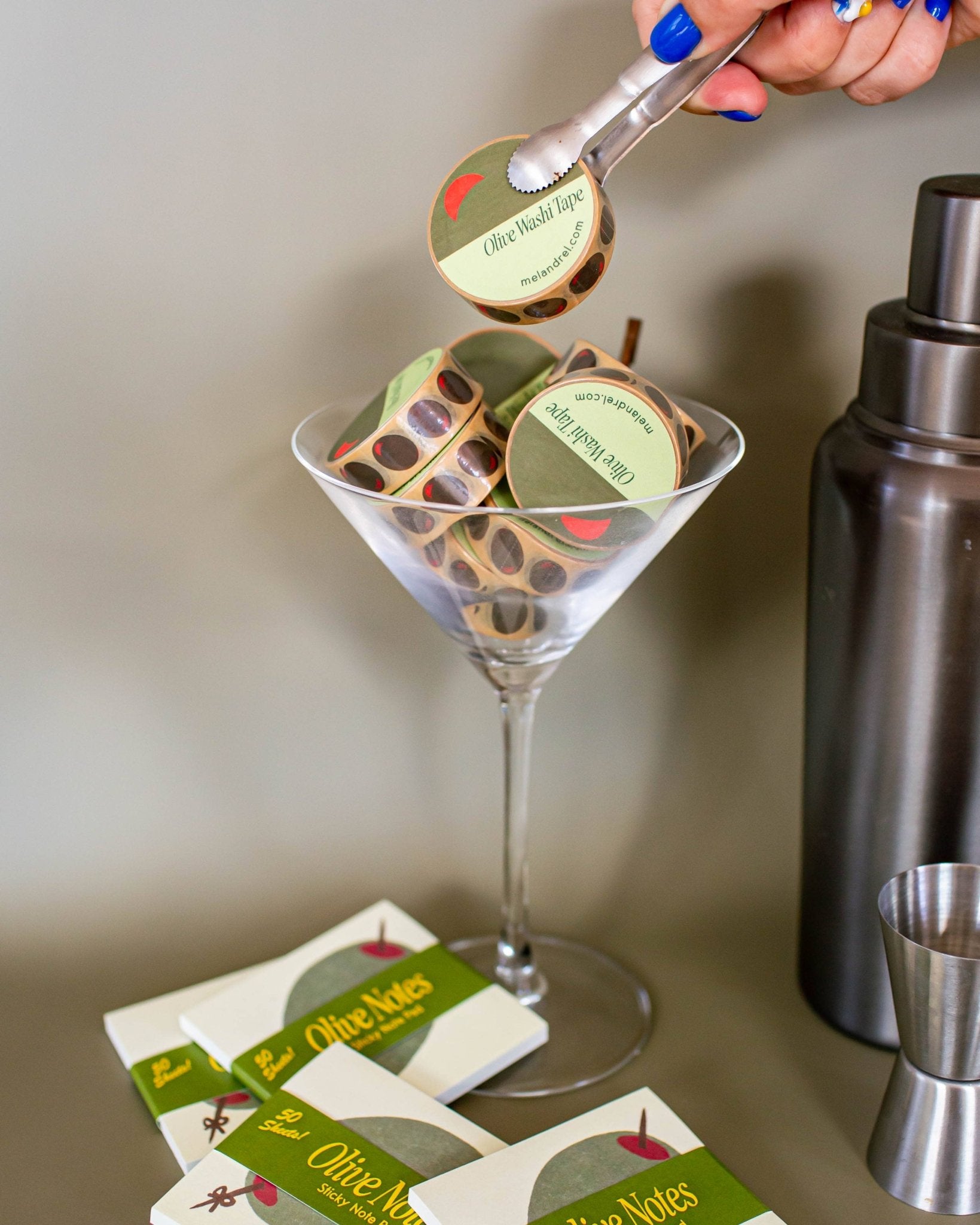 Olive Washi Tape  - Mel Andrel Modern Love Store Glasgow