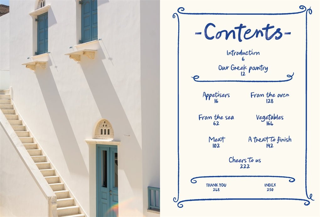 OPA! Recipes inspired by Greek tavernas - Books Thames & Hudson Modern Love Store Glasgow