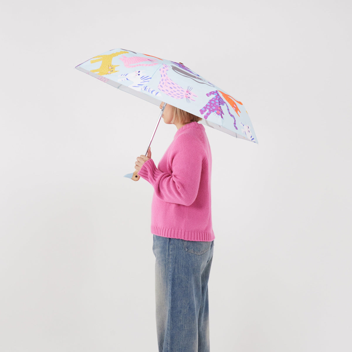Ice Arty Cats Duck Umbrella