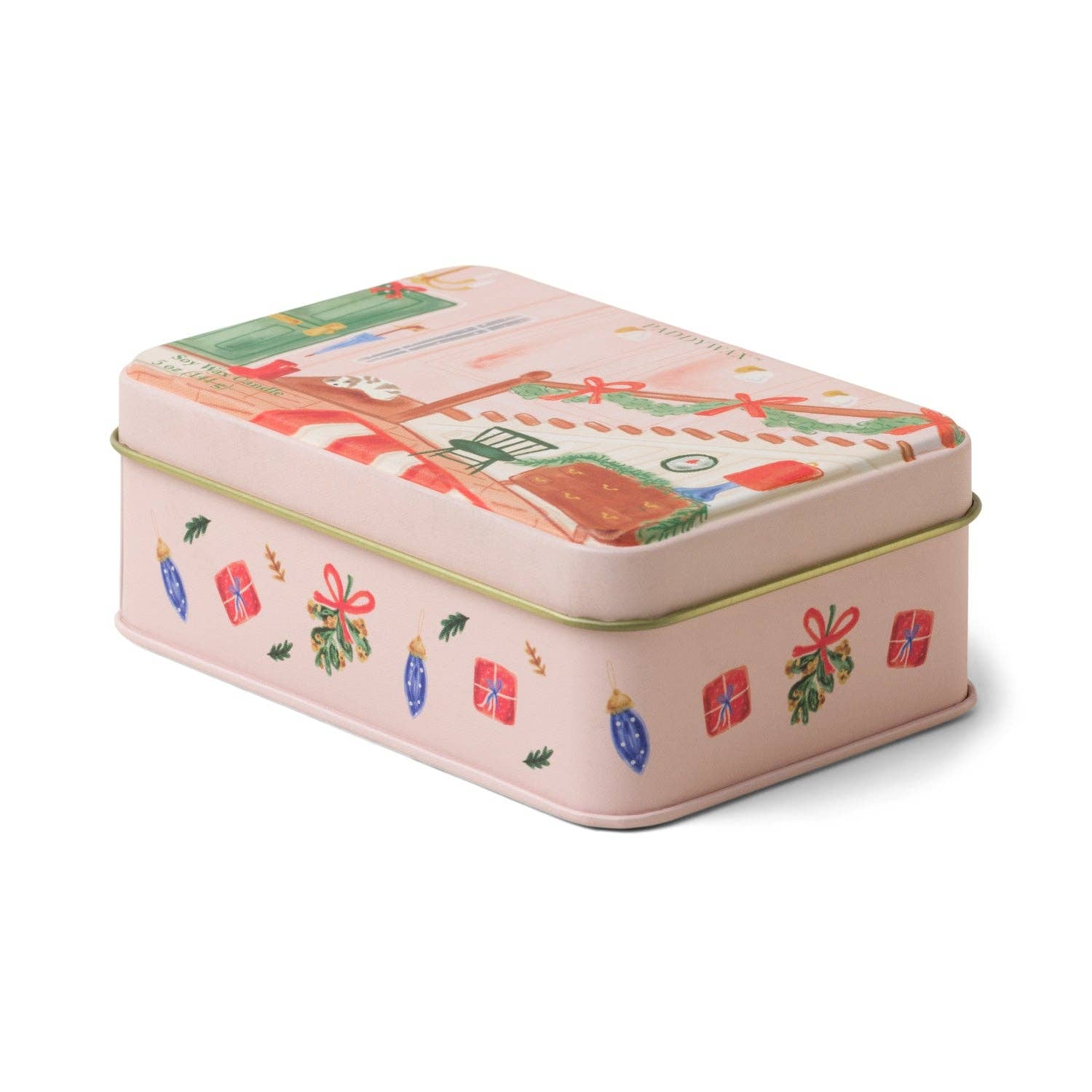 Paddywax Christmas Tin Staircase - Wassail - Designworks Collective Modern Love Store Glasgow