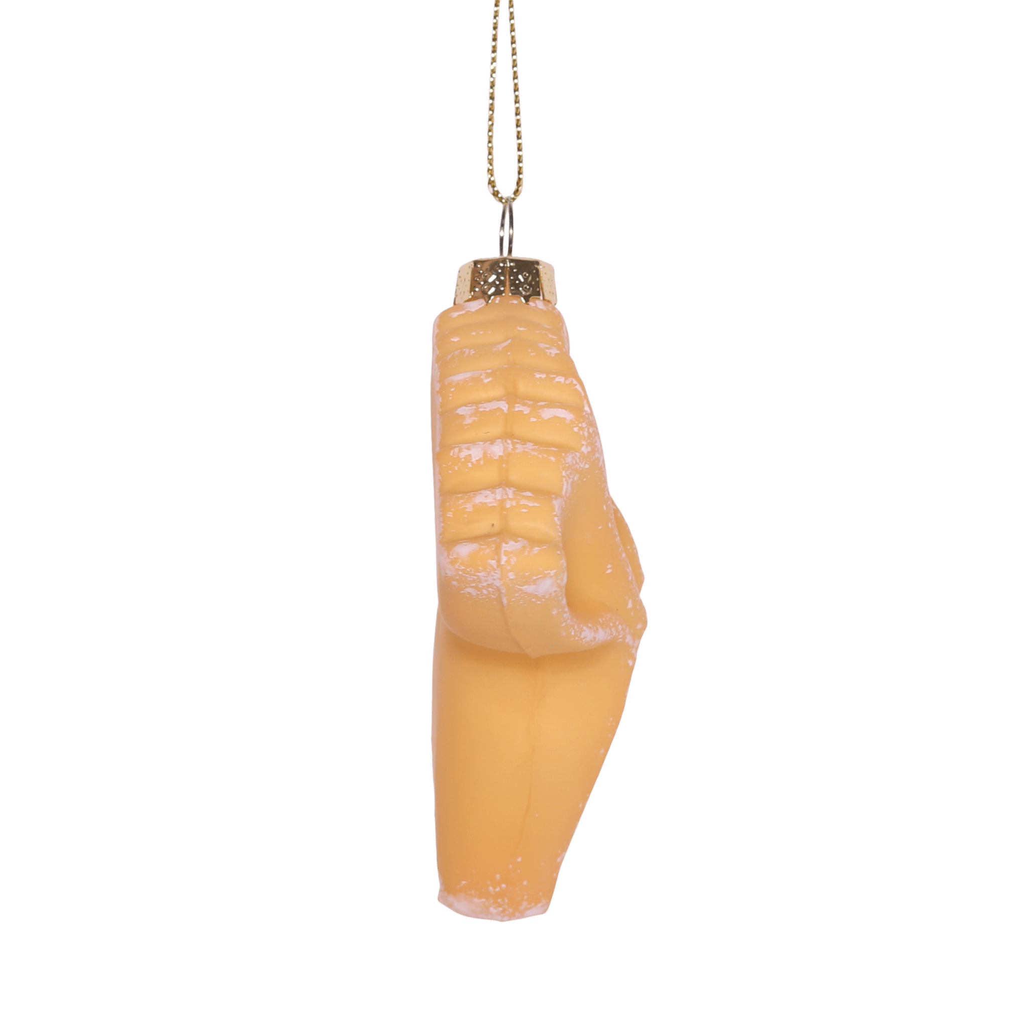 Pasta Bow Glass Christmas Bauble - studio THIE Modern Love Store Glasgow