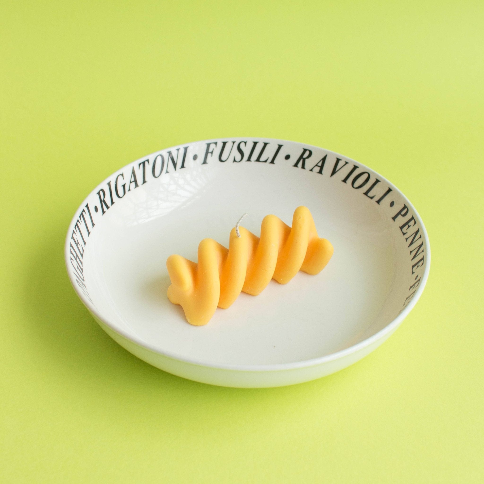 Pasta Candle Fusilli - Nata Concept Store Modern Love Store Glasgow