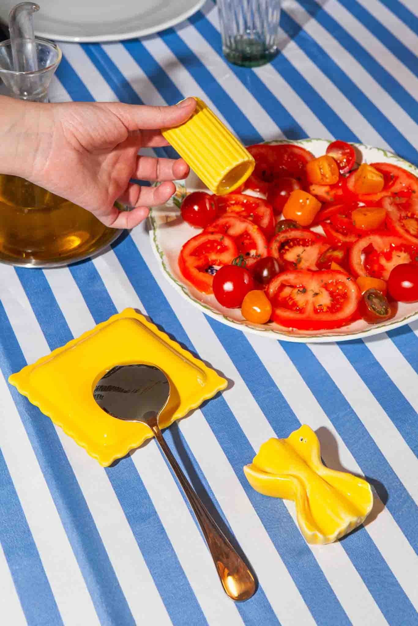 Pasta Salt and Pepper Shakers - salt and pepper Doiy Design Modern Love Store Glasgow