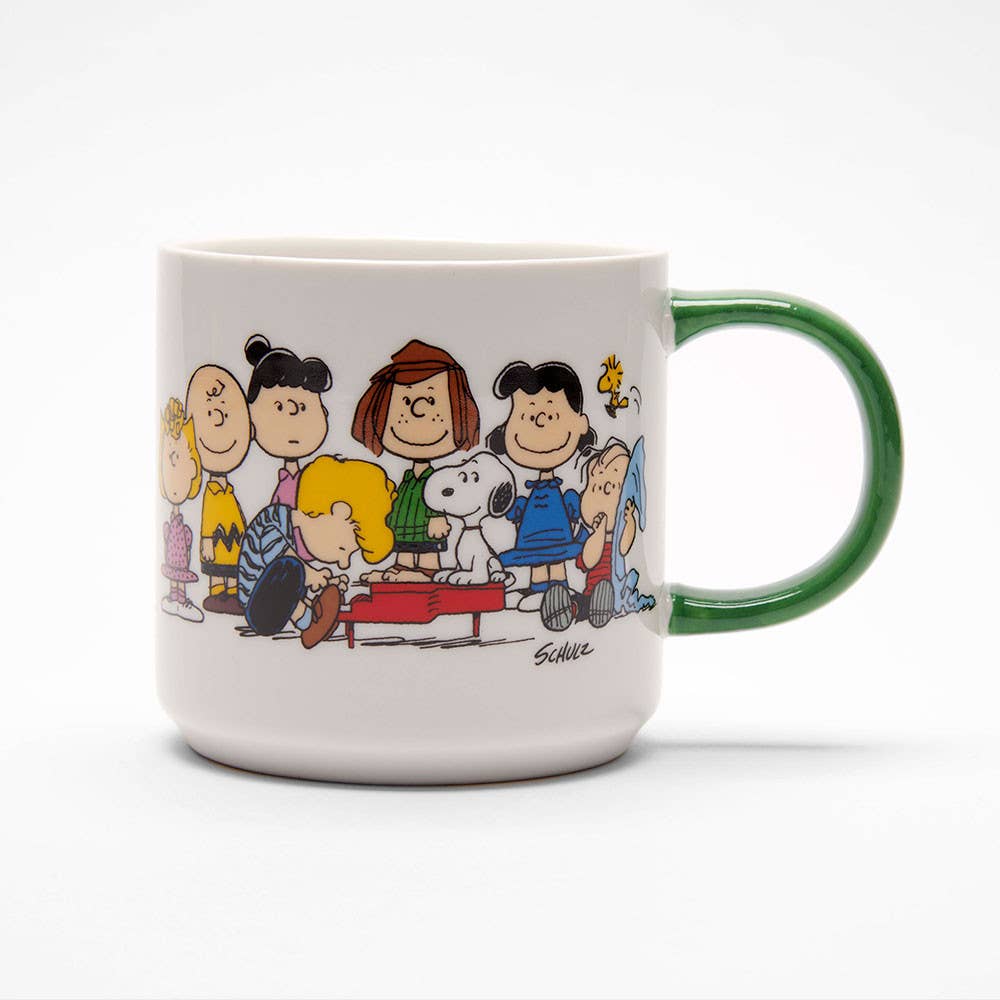 Peanuts Gang & House Mug - Magpie Modern Love Store Glasgow