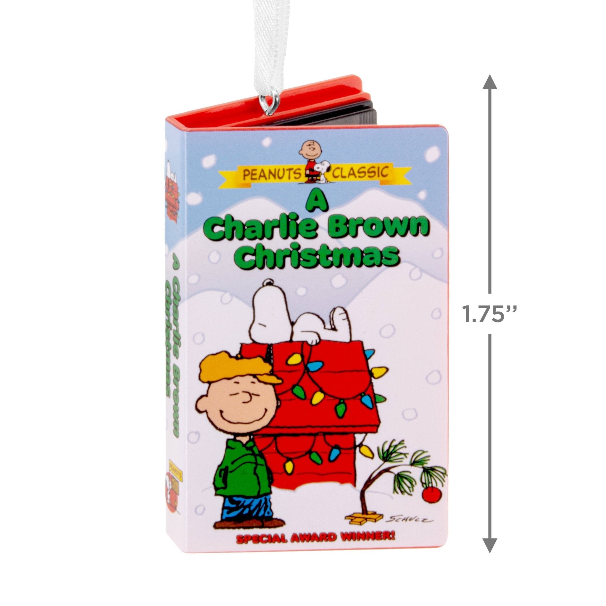 Peanuts™ Hanging Ornament - Charlie Brown Christmas Special - Hallmark Modern Love Store Glasgow