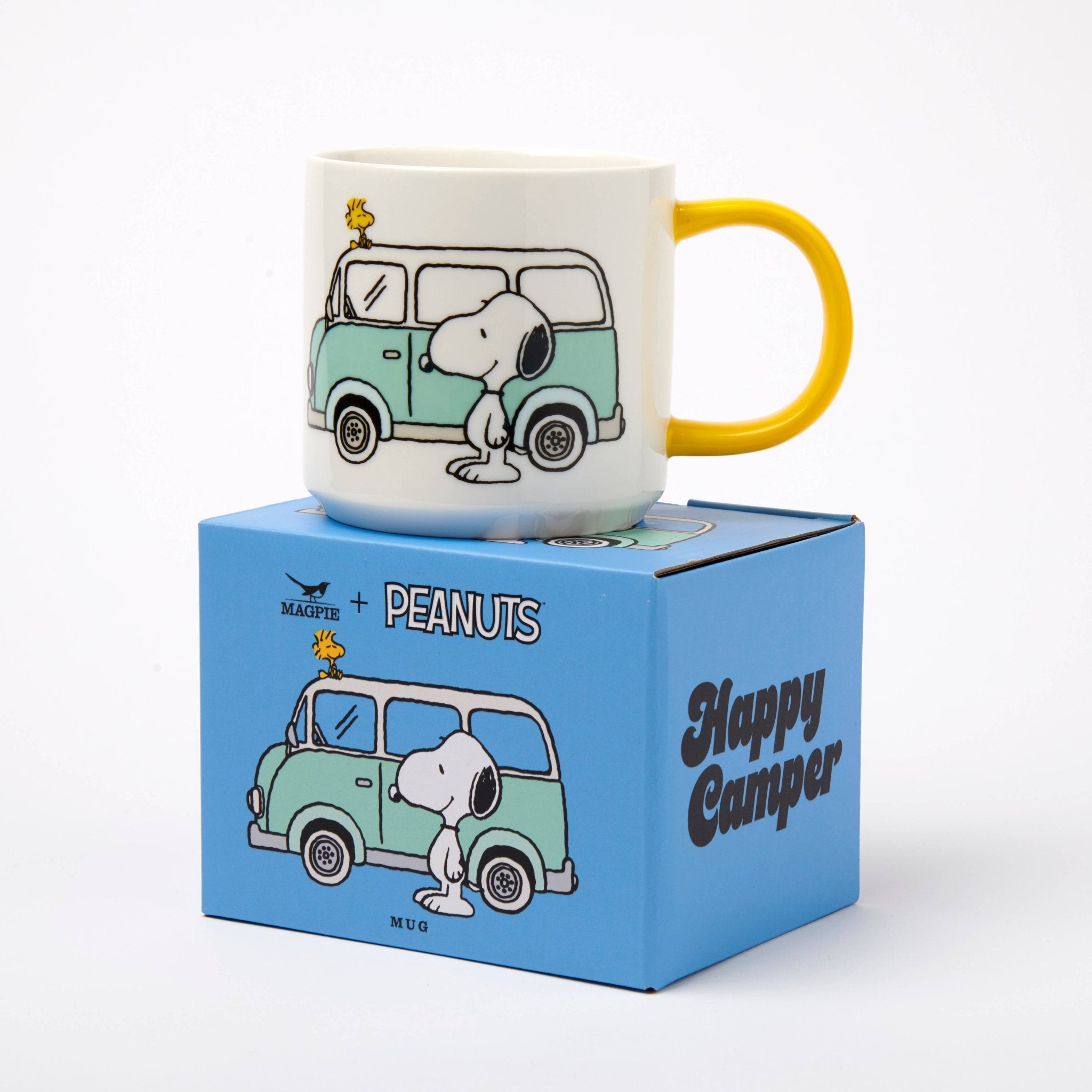 Peanuts Happy Camper mug - Magpie Modern Love Store Glasgow