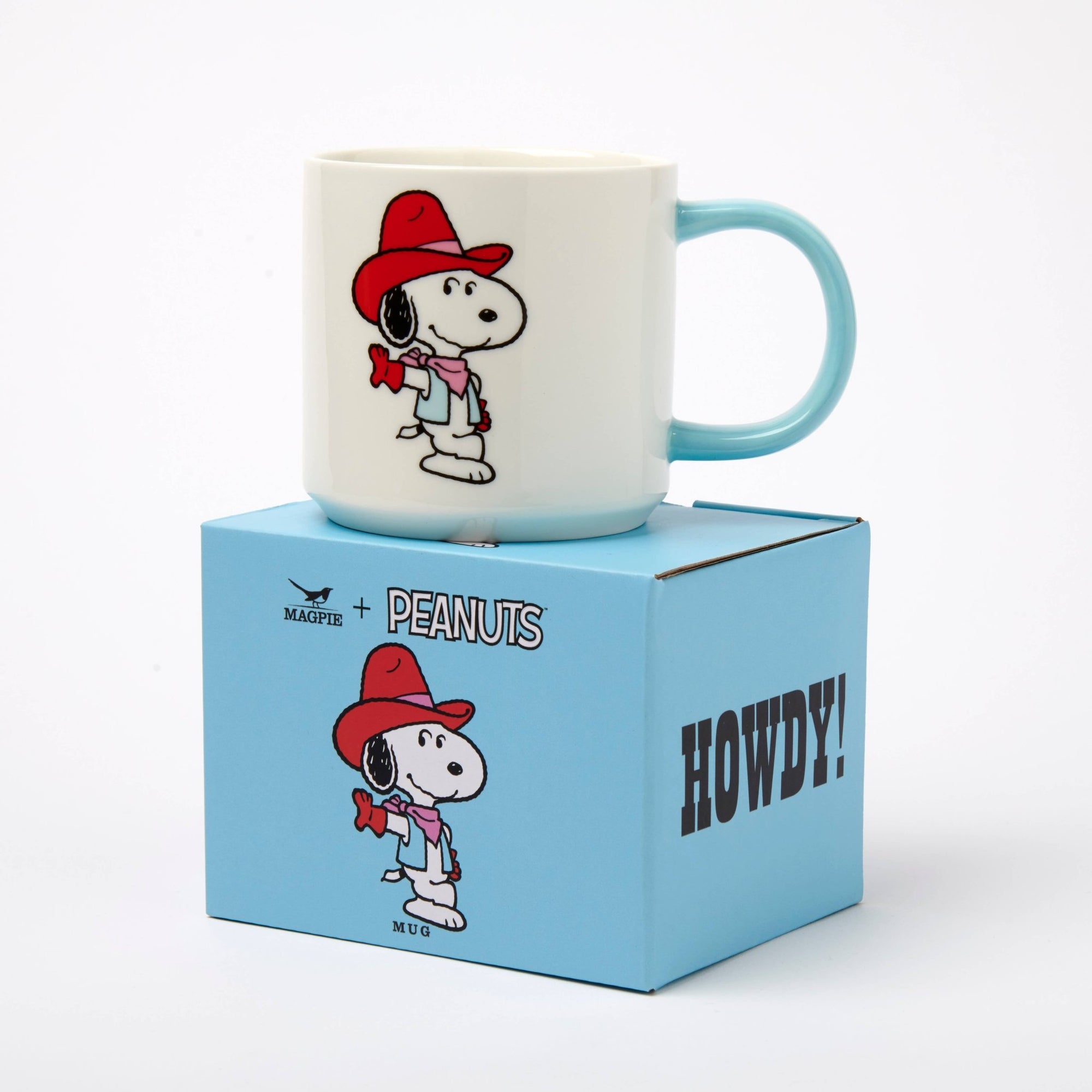 Peanuts Howdy! mug - Magpie Modern Love Store Glasgow